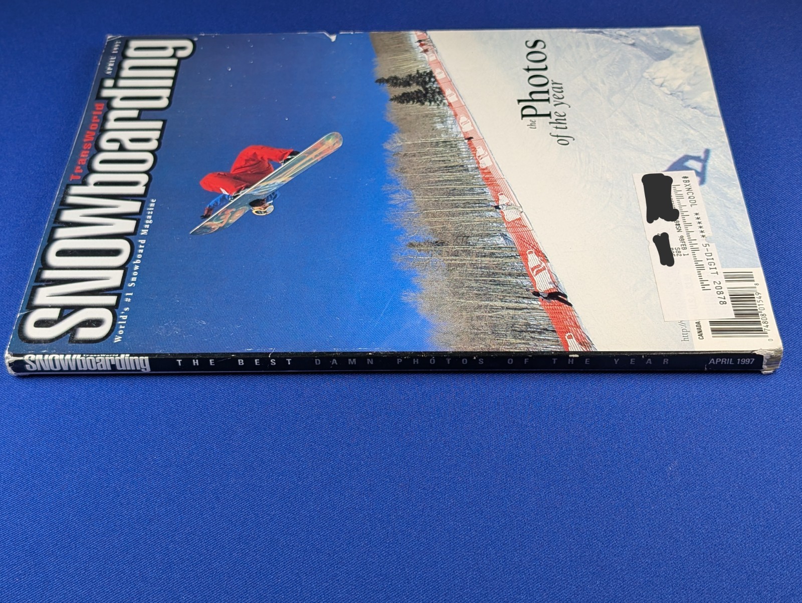 Transworld Snowboarding Magazine 1997 Photo Issue, Good condition, 264 pages!