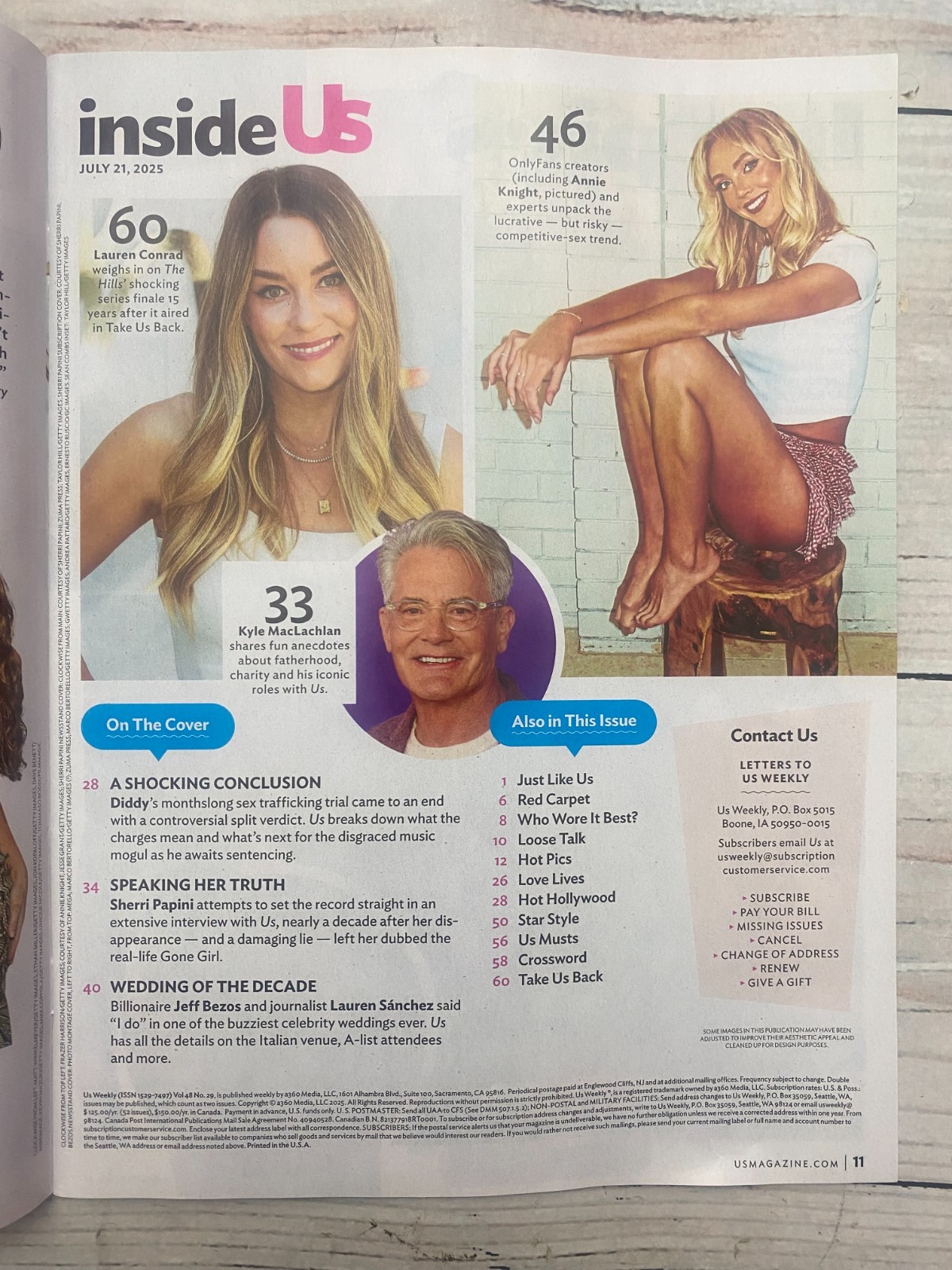 US Weekly Issue 29 July 21, 2025 -is Sherri Papini finally telling the truth