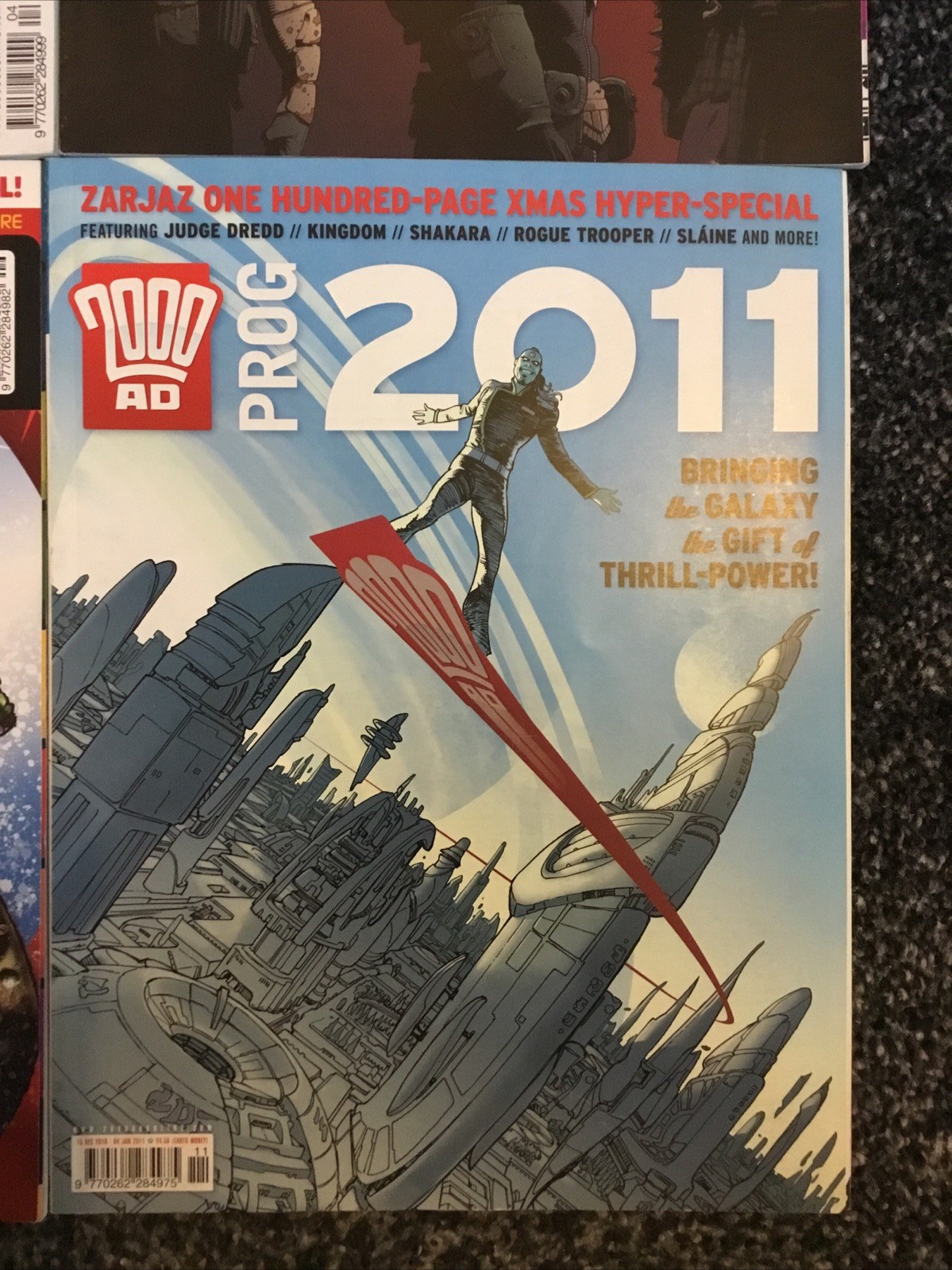 4 2000AD 100 page Xmas Special Progs 2003 2005 2008 2010 VGC