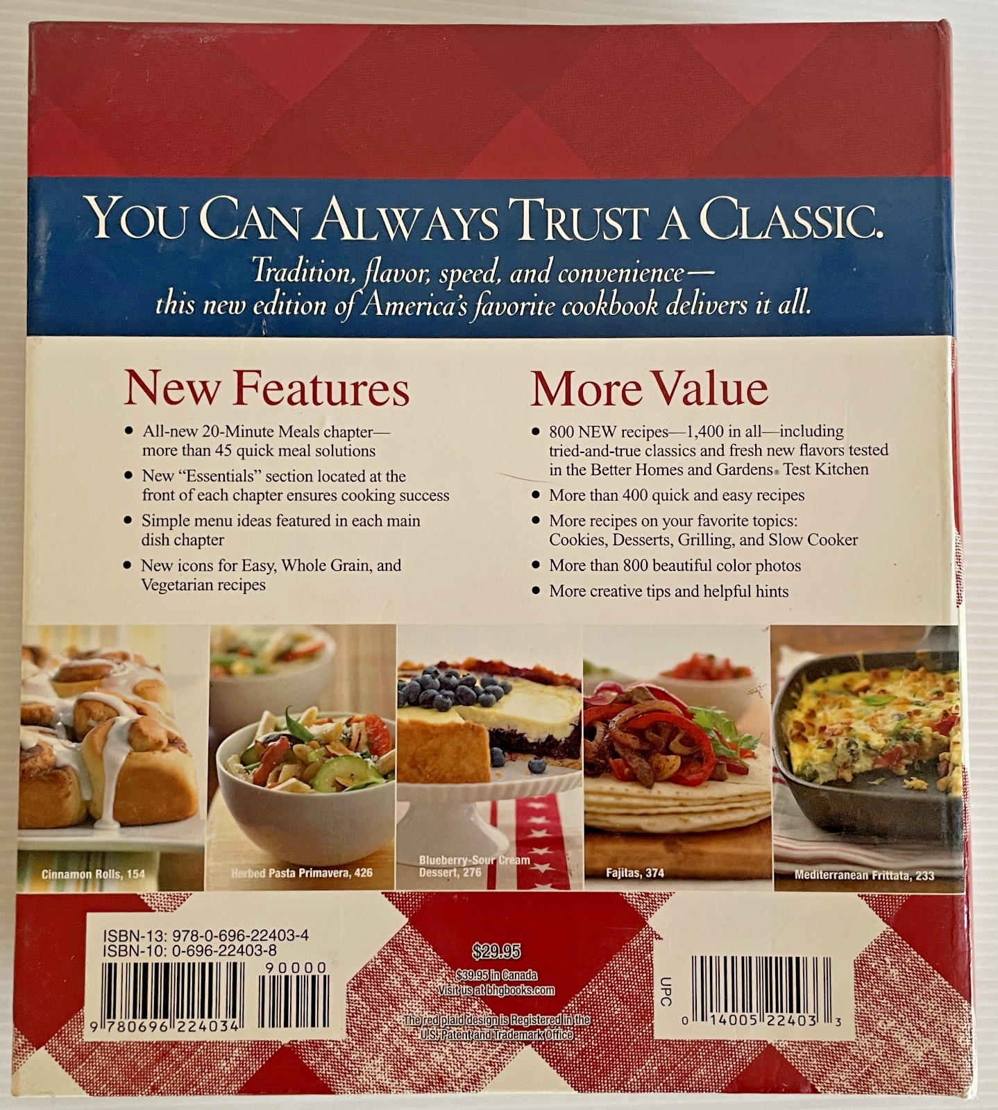 Better Homes and Gardens New Cookbook 14th Edition 5 Ring Binder 656 Pages 2006
