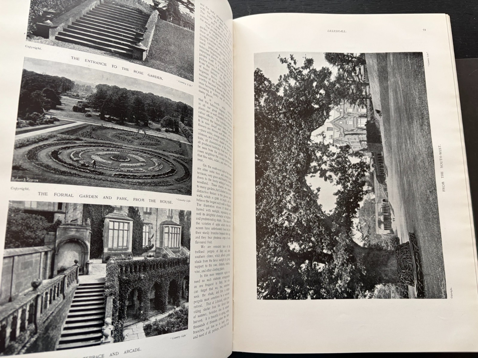 Gardens Old and New (ca.) 1906 by Country Life London HC Folio Illus. G!