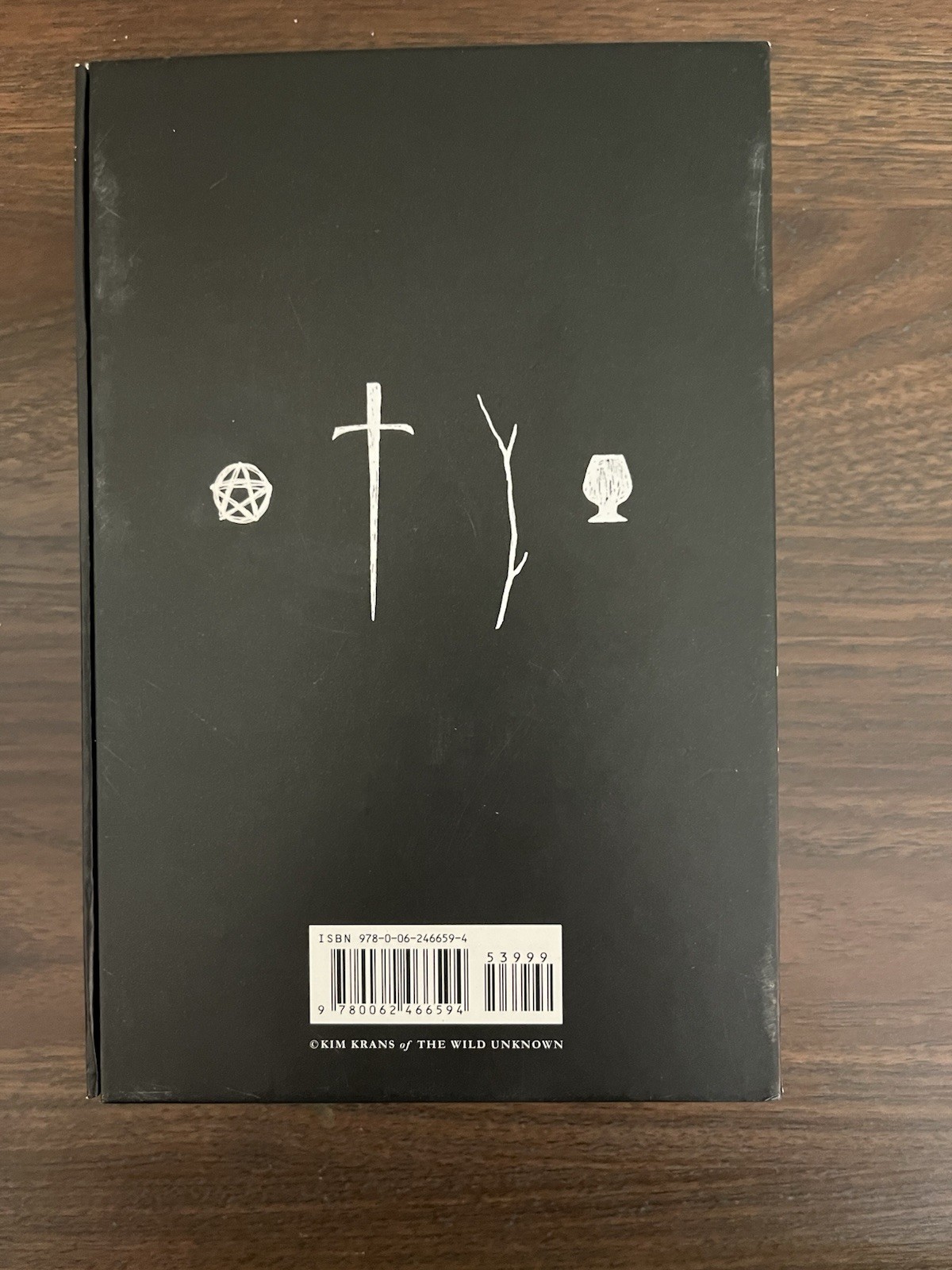The Wild Unknown Tarot Deck ONLY – No Guidebook by Kim Krans Used