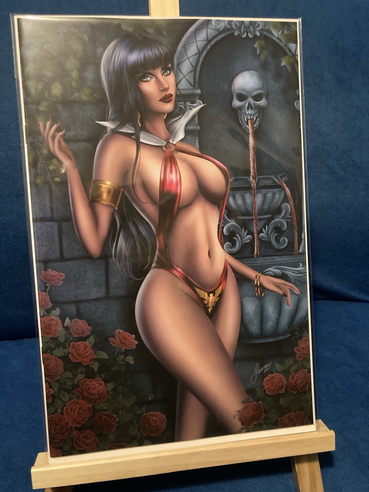 2025 Vampirella #3 Lauren Wright Virgin Variant ComicsXposure Exclusive Dynamite