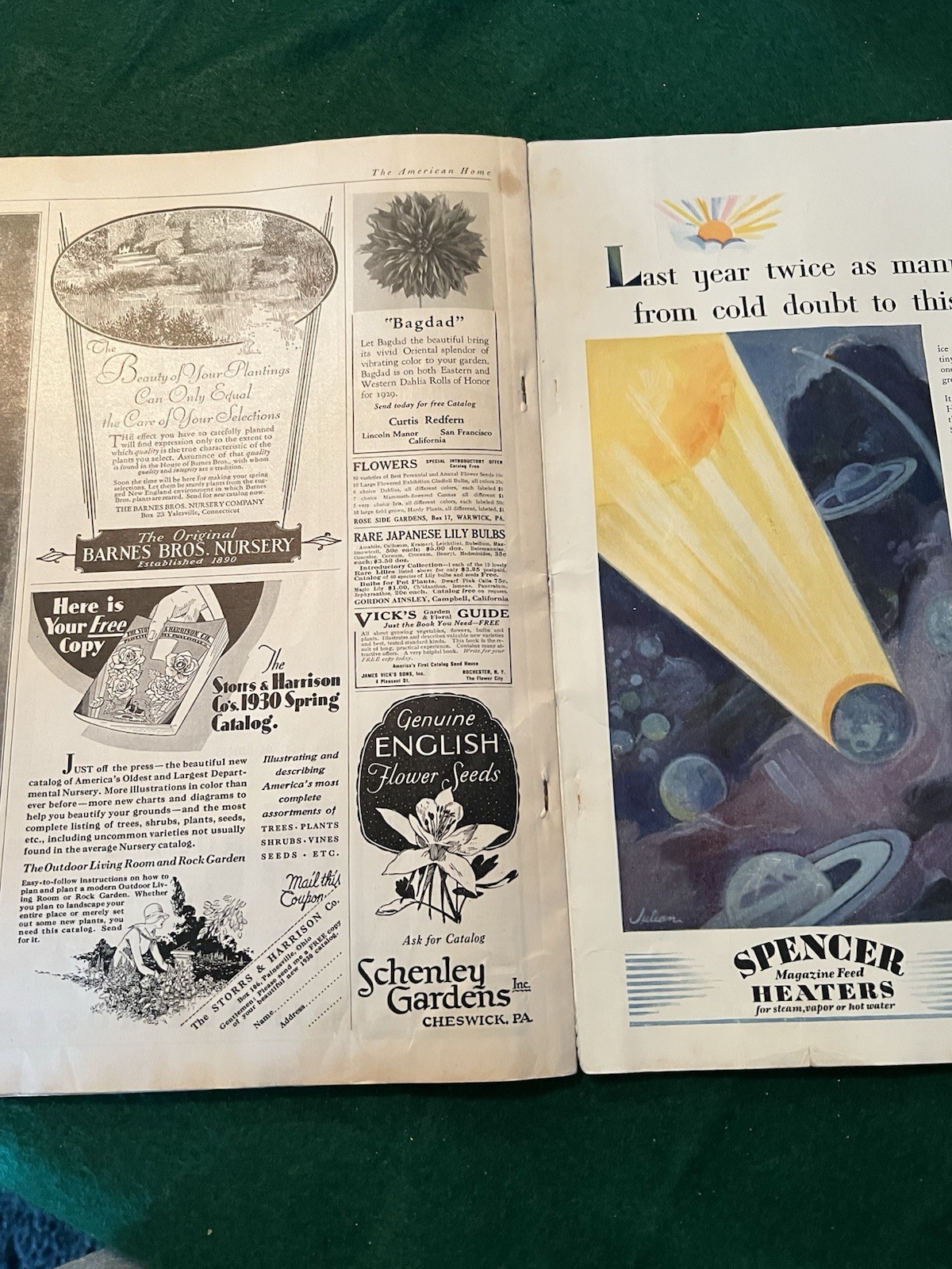 January 1930 The American Home – Huge Full Issue – 428 Pages – Amazing Ads!