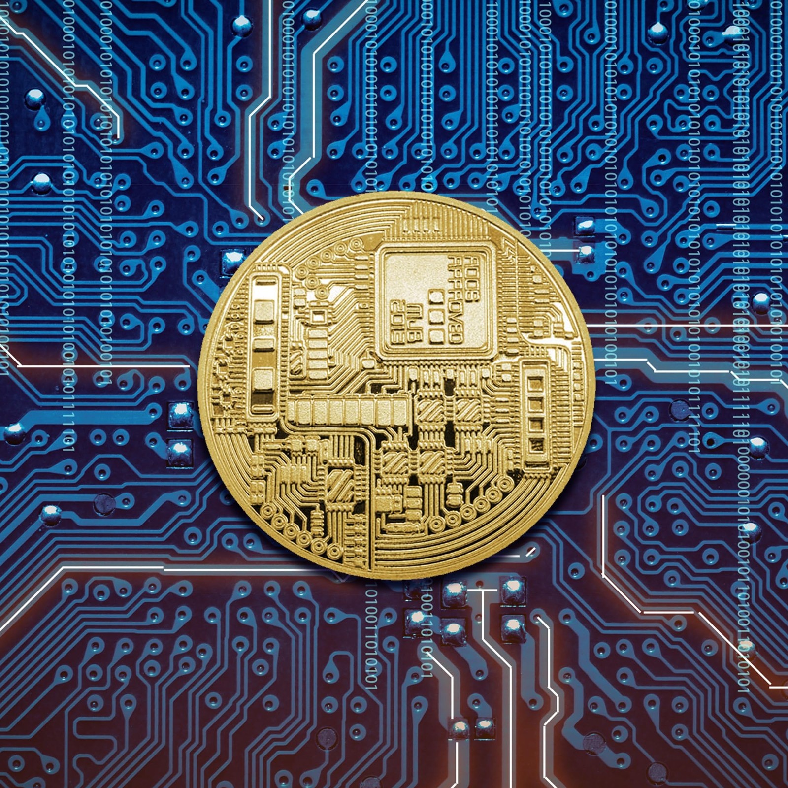 SOLIPECT 9PC Bitcoin Coin | Physical 40Mm Diameter, 1.5Mm Thick, 20G Weight
