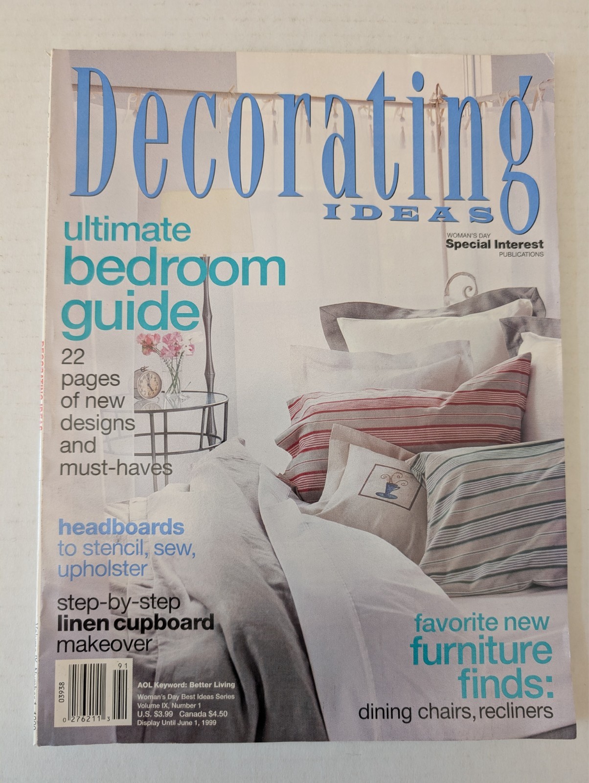 Lot of 6 Vintage Home Decorating Magazines 90’s 2000’s Better H&G Woman’s Day
