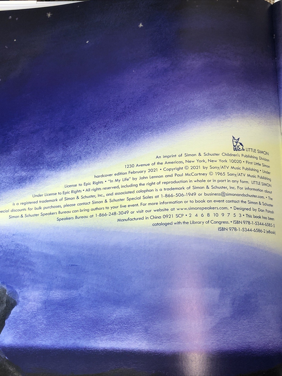 IN MY LIFE By John Lennon & Paul Mccartney – HB Autographed By The Illustrator