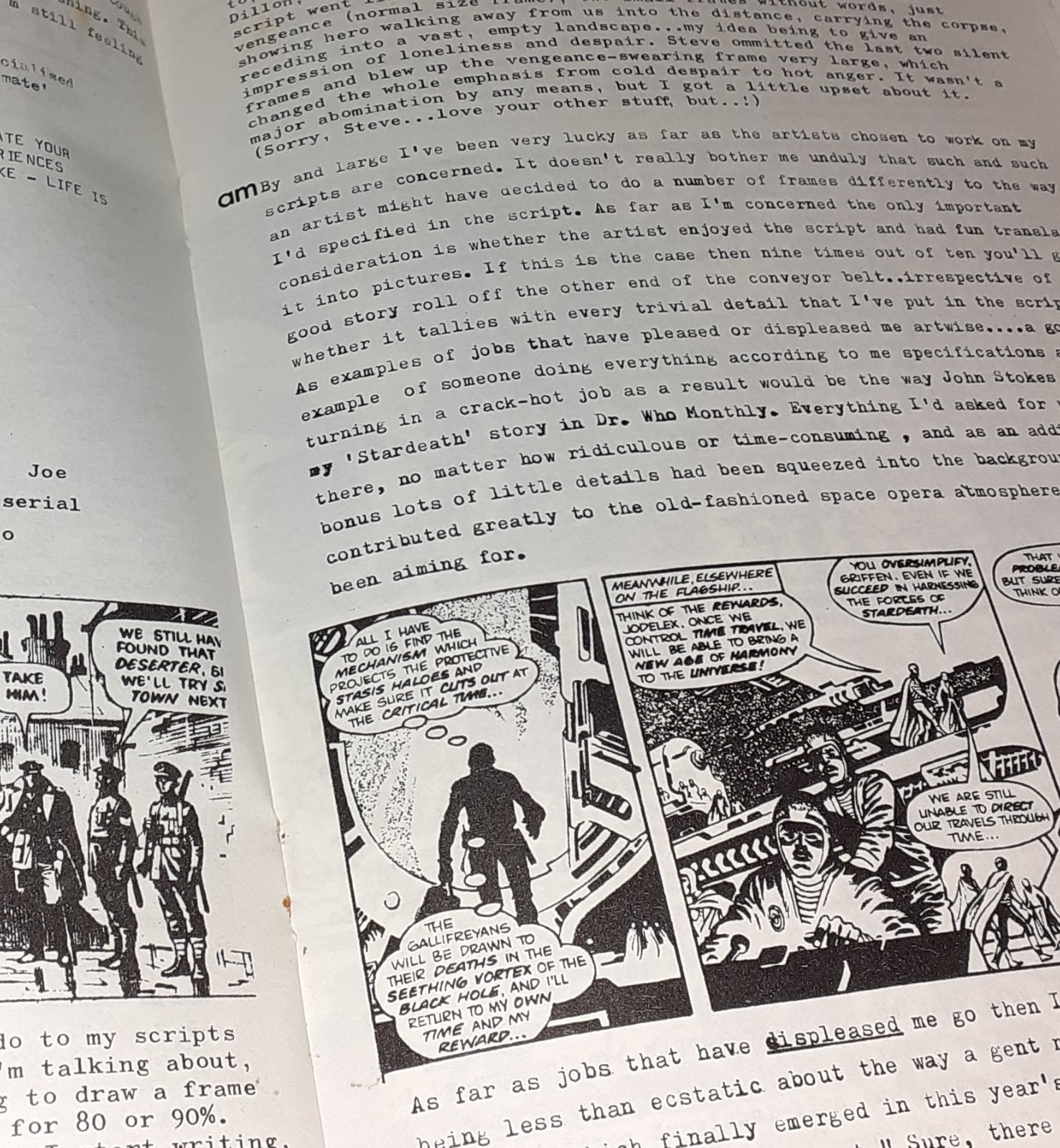 SSI JOURNAL no.46 rare fanzine UK 1982 ALAN MOORE STAR WARS David Lloyd Dune