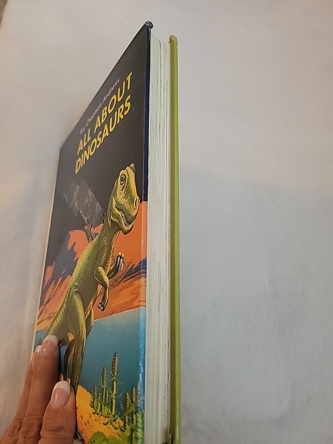 Vintage All About Dinosaurs Roy Chapman Andrews Hardback Book 1953