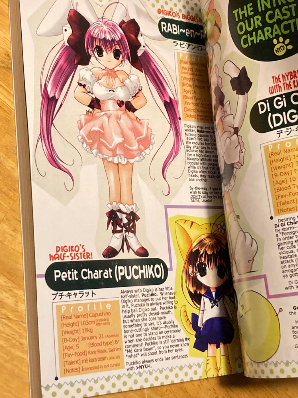 (2003 1st Printing) Di Gi Charat: Digiko’s Champion Cup Theater (Brand New)