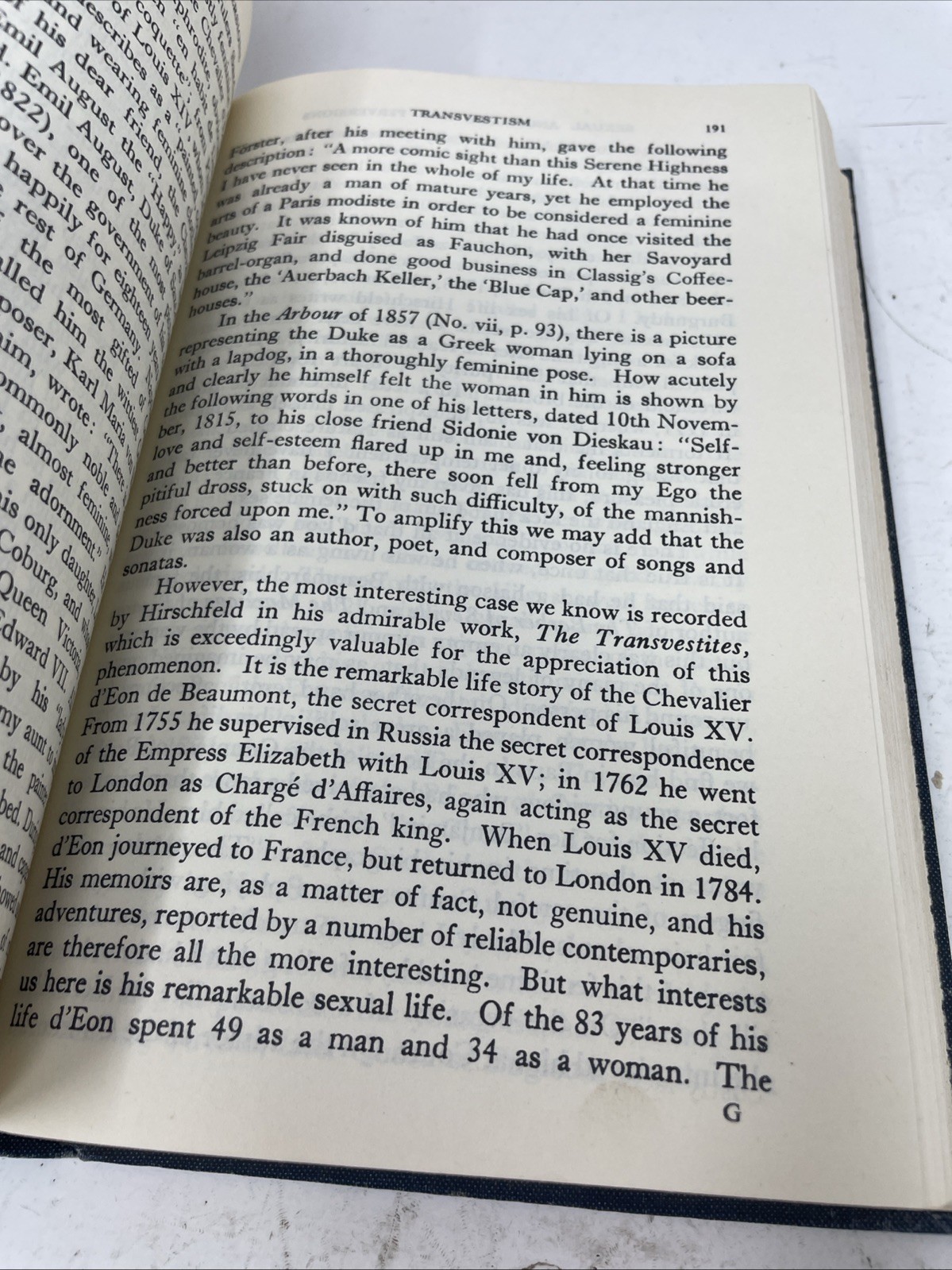 Sexual Anomalies and Perversions Magnus Hirschfeld VTG HC reprint 1966 copy rare