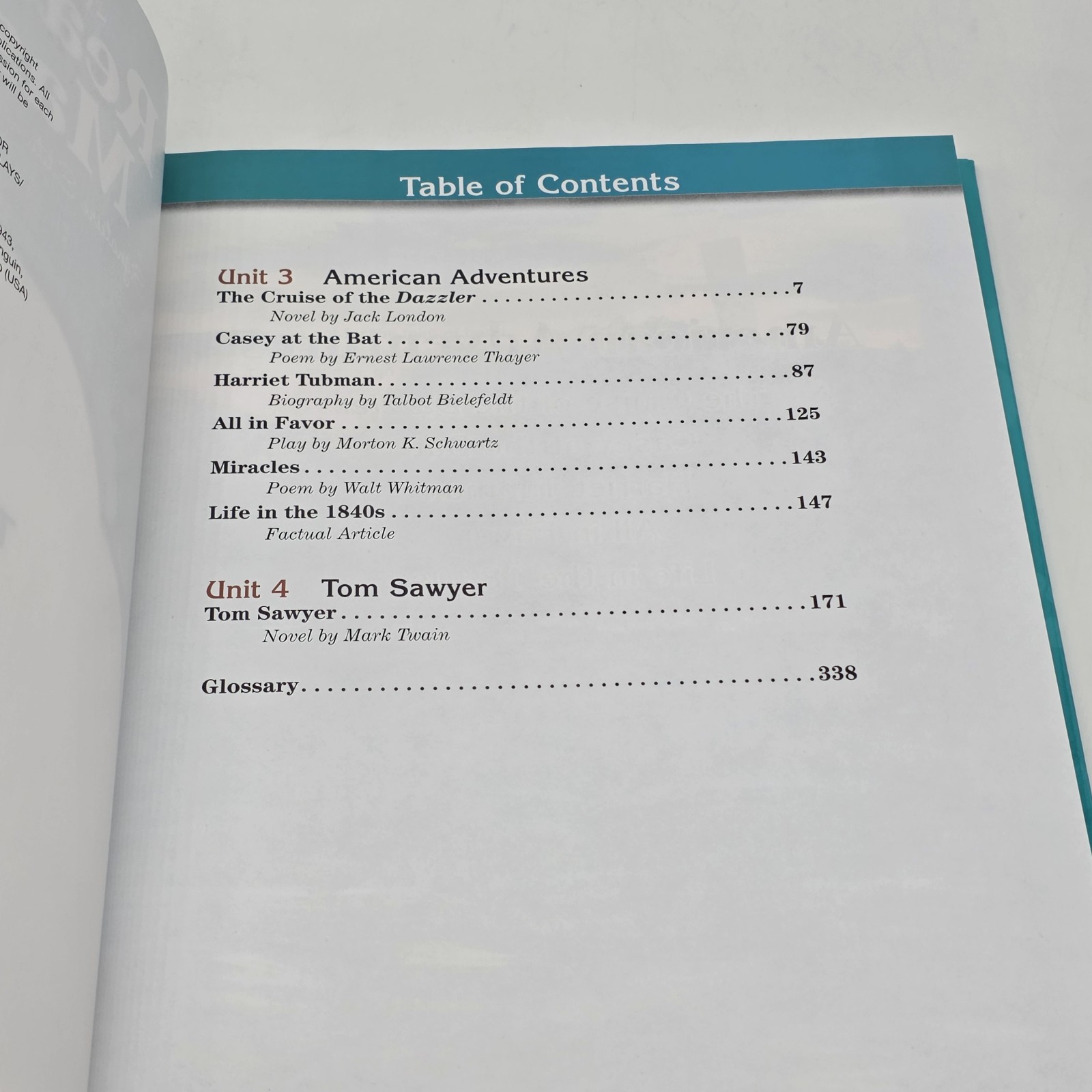 Reading Mastery Reading Literature Strand Grade 5 Textbook A/B and Workbook