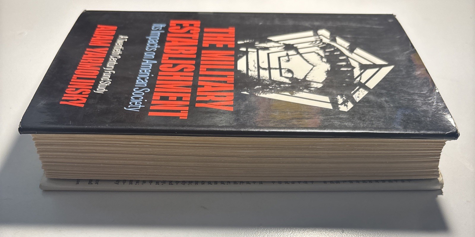 The Military Establishment HD VTG 1971 FIRST ED Book By Adam Yarmolinsky w/DJ