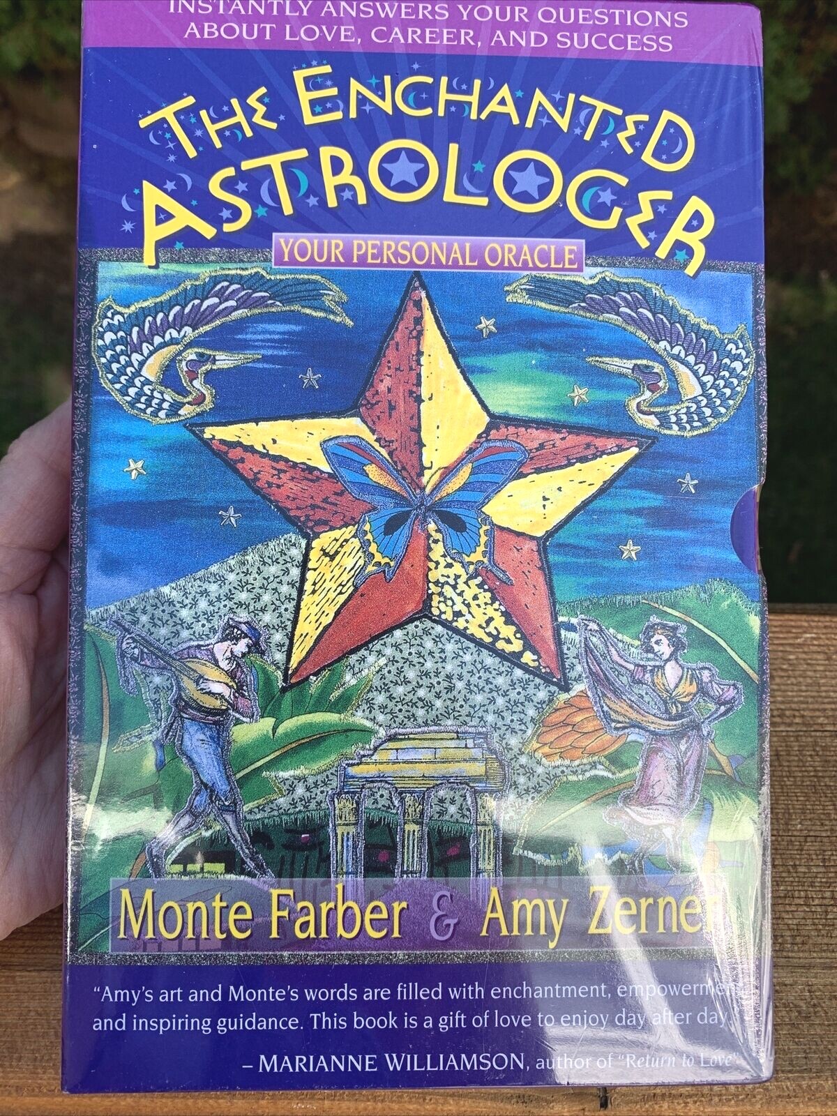 The Enchanted Astrologer Your Personal Oracle Book & Cards Farber & Zerner NEW