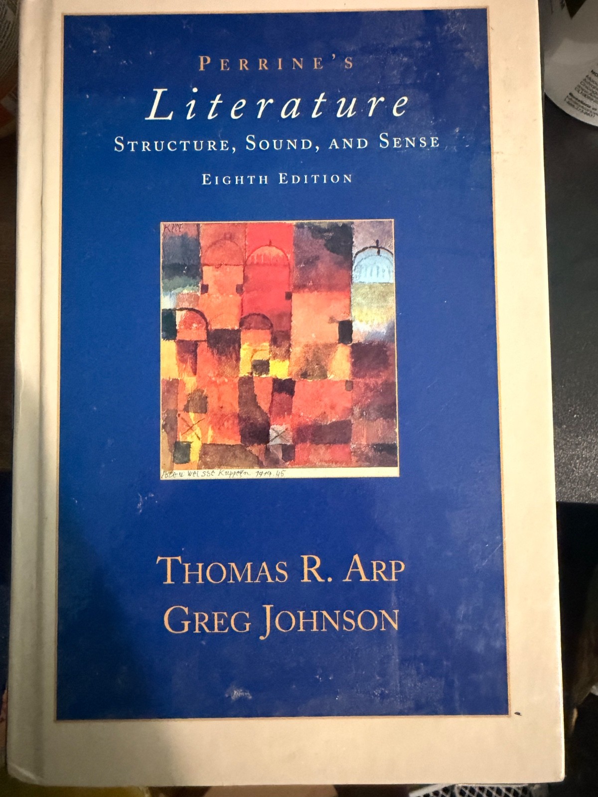 Literature book 8th edition