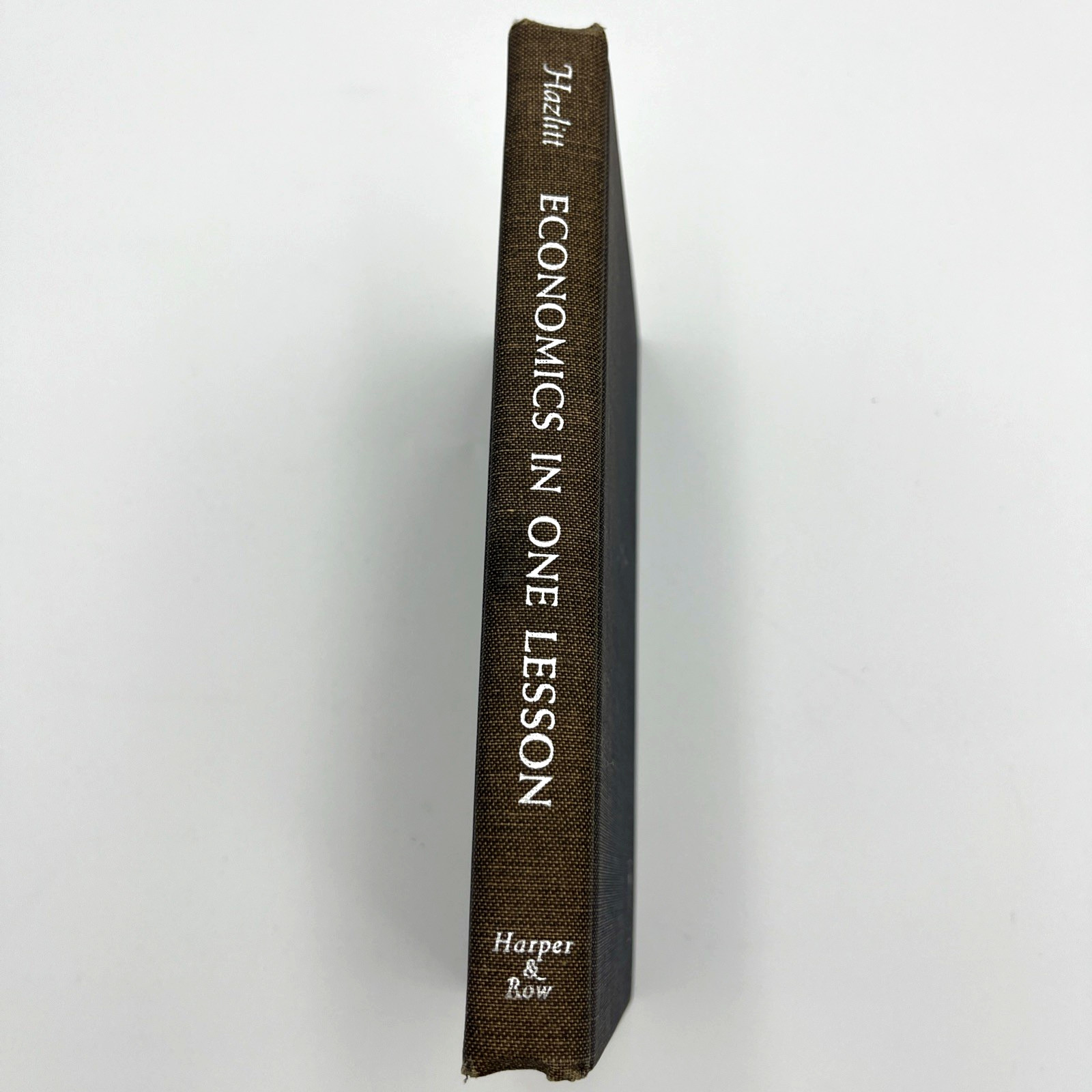 1946 Economics In One Lesson by Henry Hazlitt HC Government History Book