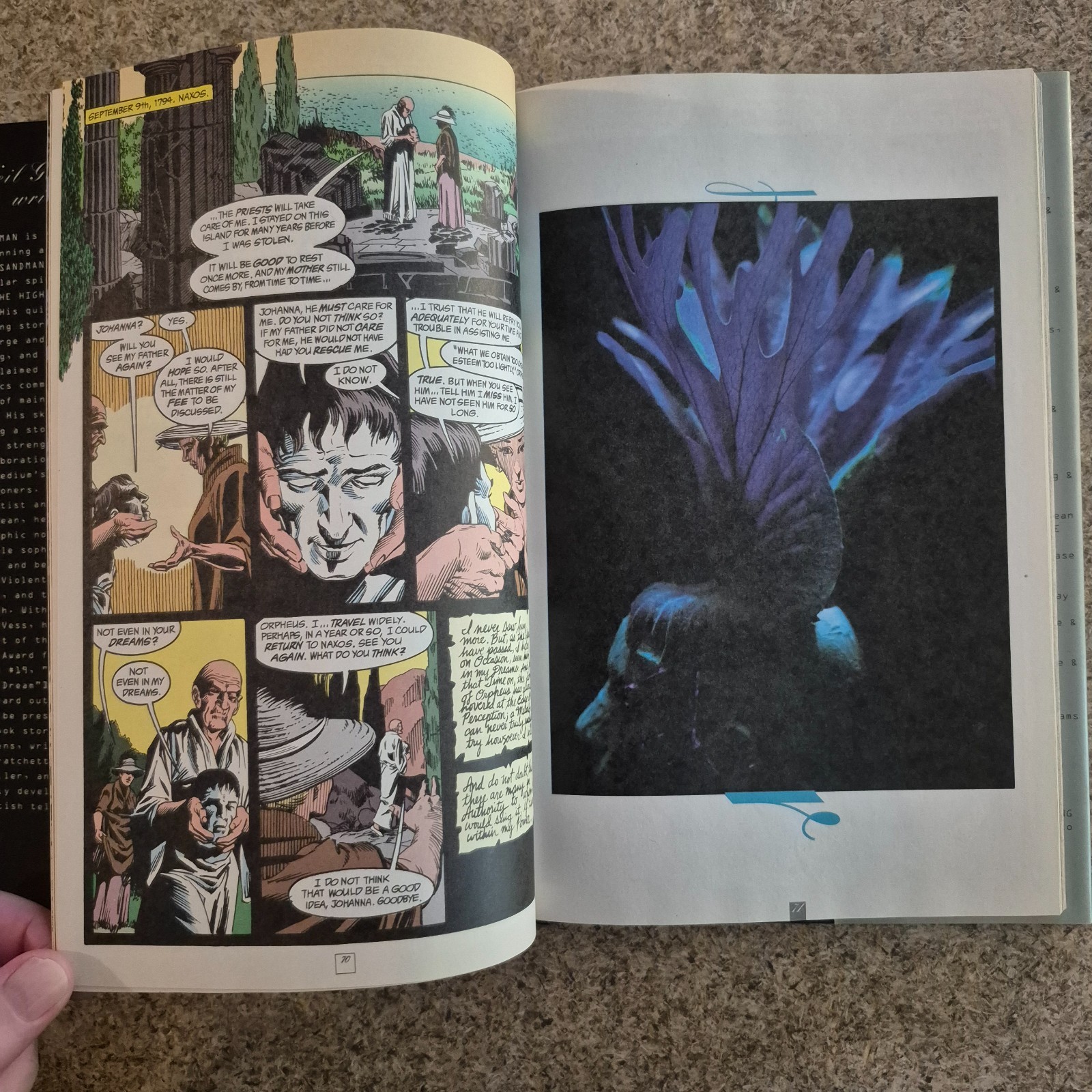 Sandman Fables and Reflections 1993 HC DJ Neil Gaiman 1st print Graphic Signed