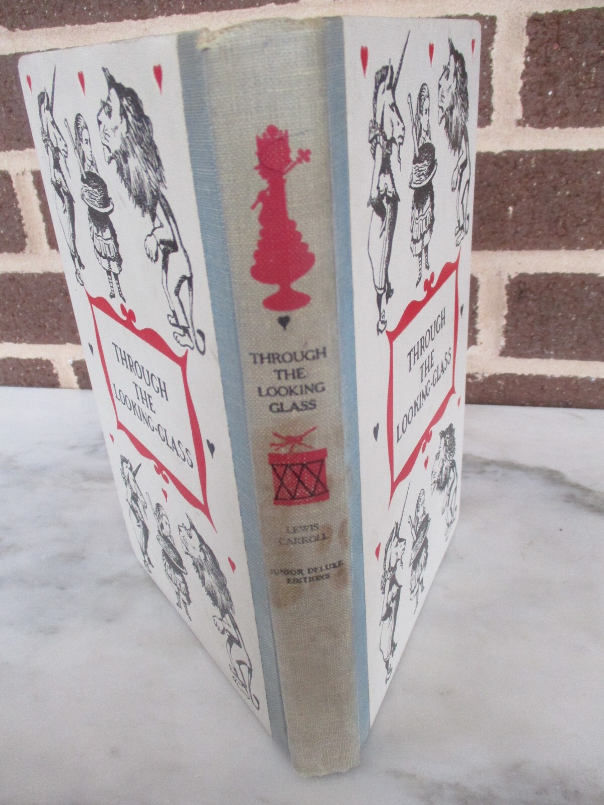 Through the Looking-Glass Lewis Carroll Junior Deluxe Editions HC Book