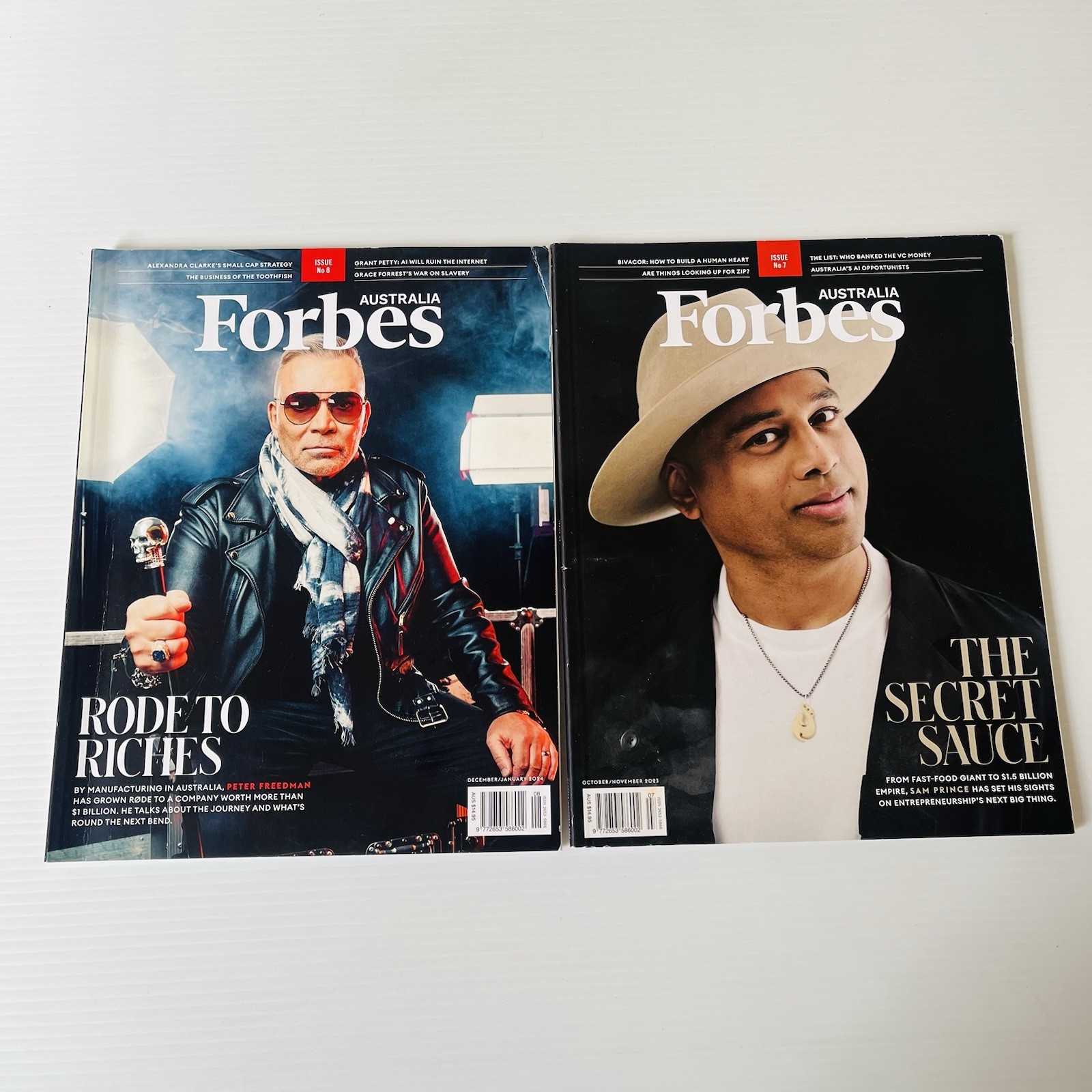 Forbes Australia Magazines X 2 Issue 7 Oct Nov 2023 Issue 8 Dec Jan 2024