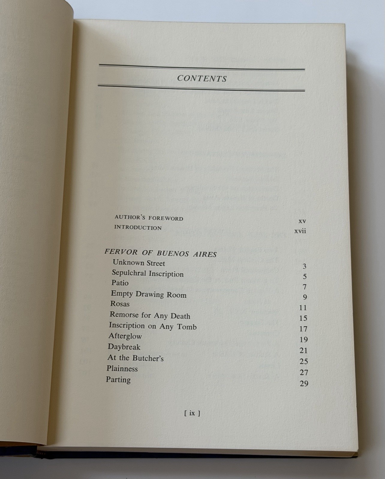Selected Poems Jorge Luis Borges VTG HARDCOVER 1972 blingual collected poetry of