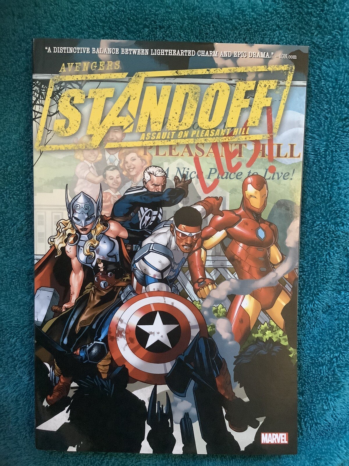 AVENGERS STANDOFF- Marvel-(416 Pages) -Paperback- First Printing-Good As New