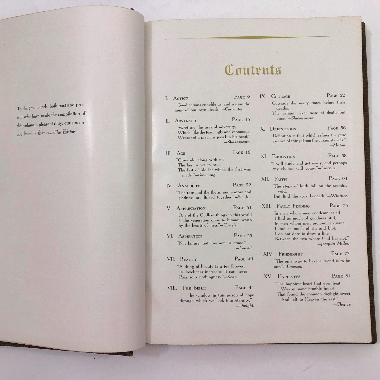 Leaves of Gold An Anthology of Prayers Clyde Francis Lytle 1947 12th Printing