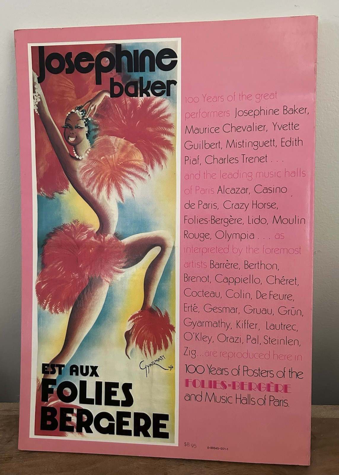 1st edition 100 Years of Posters Folies Bergère Paris Paperback.