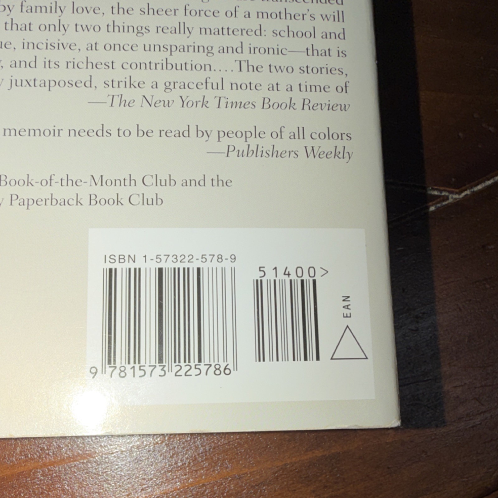 James McBride The Color of Water Trade Paperback Memoir Penguin Publishing 1997