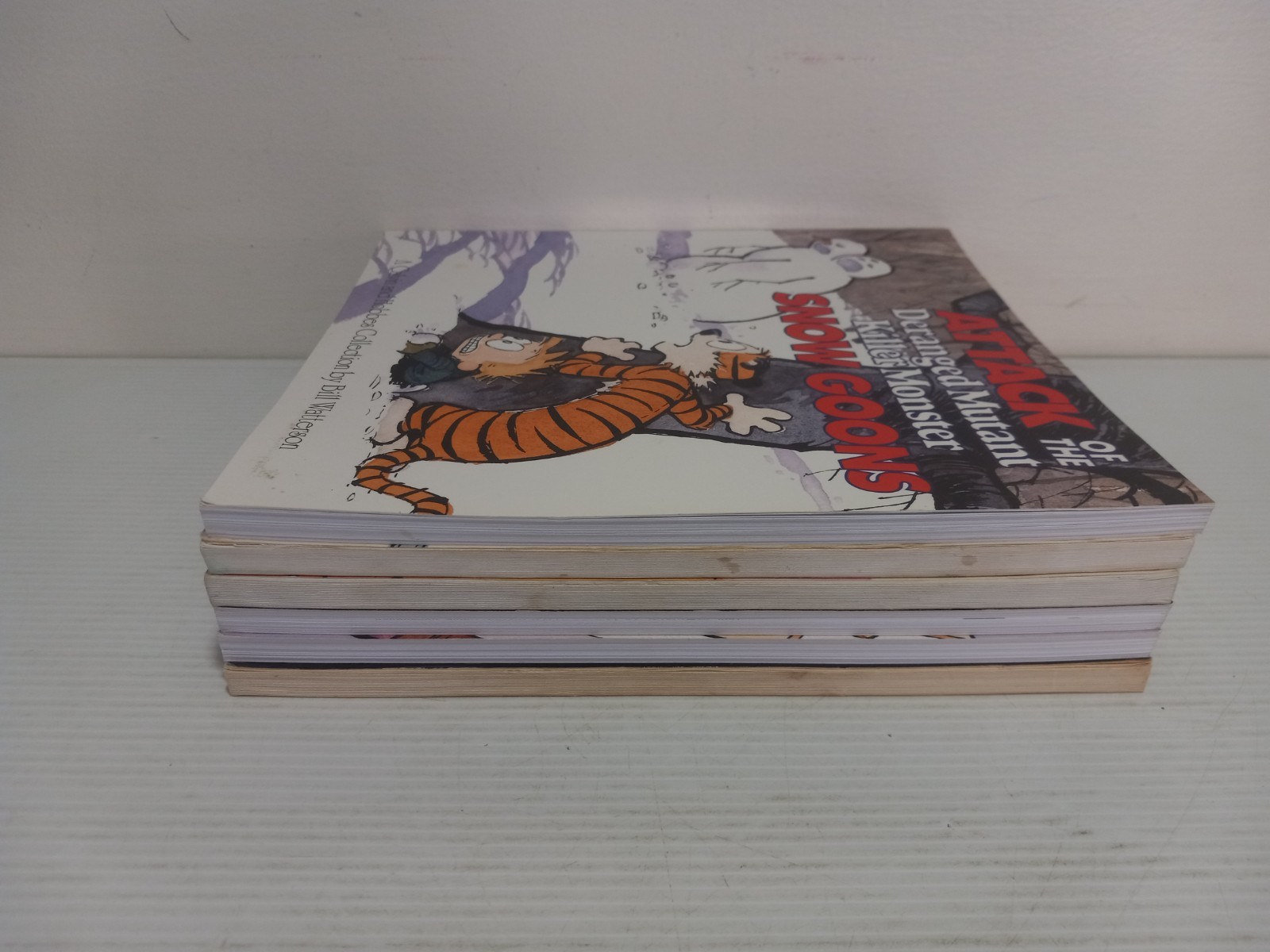Calvin & Hobbes LOT of 6 Books Paperback Bill Watterson Cartoon