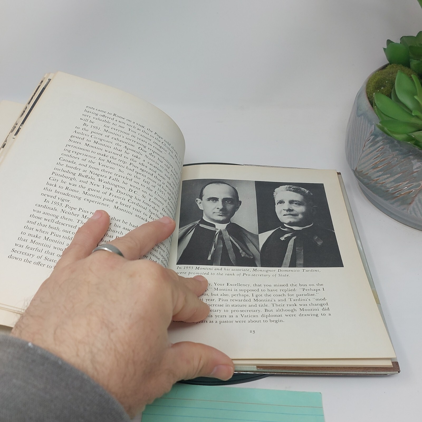 Pope Paul VI The Twentieth Century CBS News -William Shapiro 1967 HC DJ
