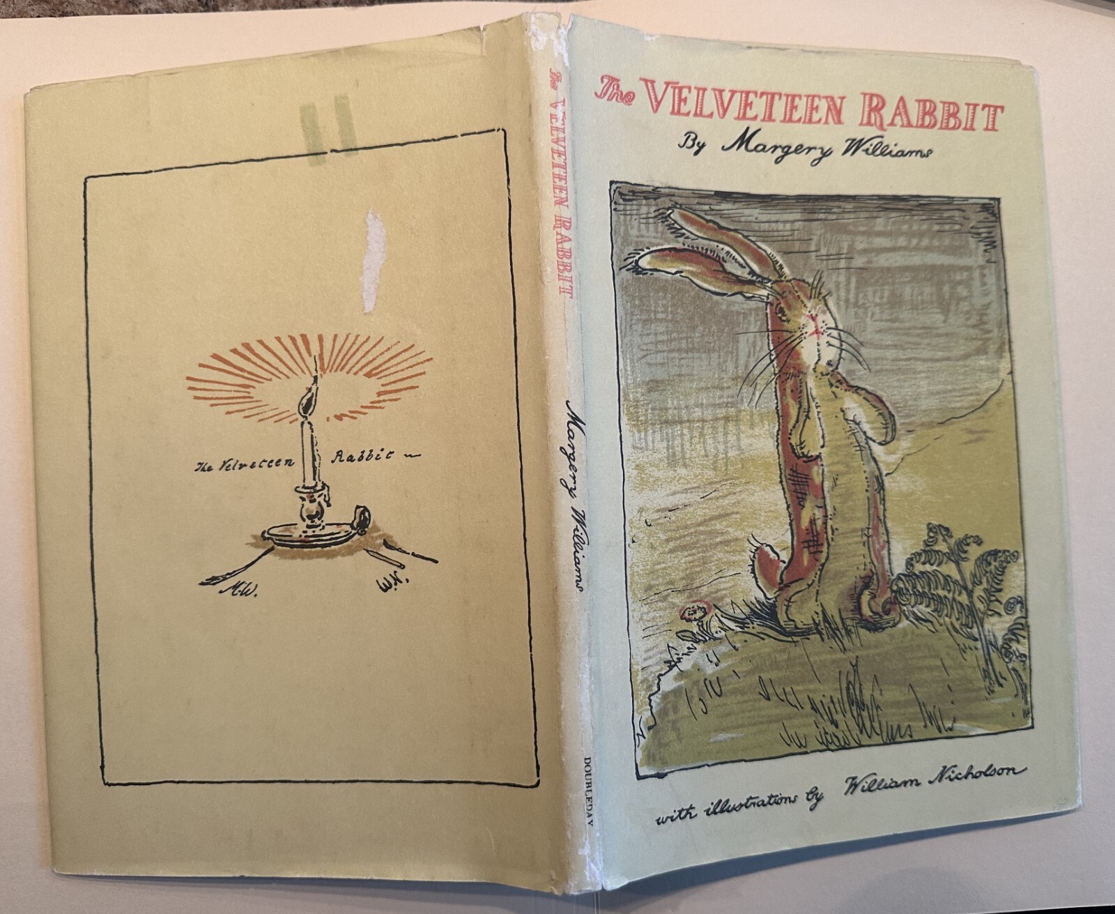 The Velveteen Rabbit – Margery Williams HardCover w/ Dustjacket