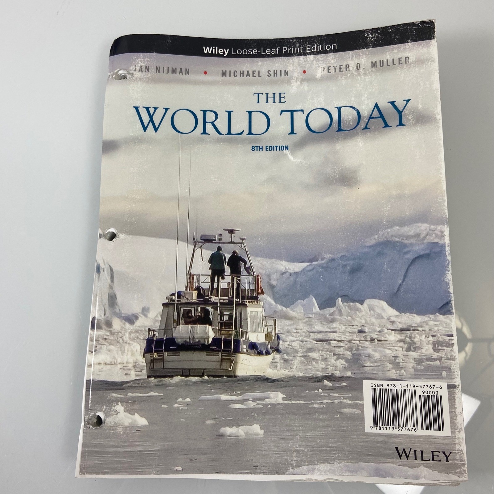 The World Today -8th Edition – Wiley Loose Leaf Print Edition Geography Textbook