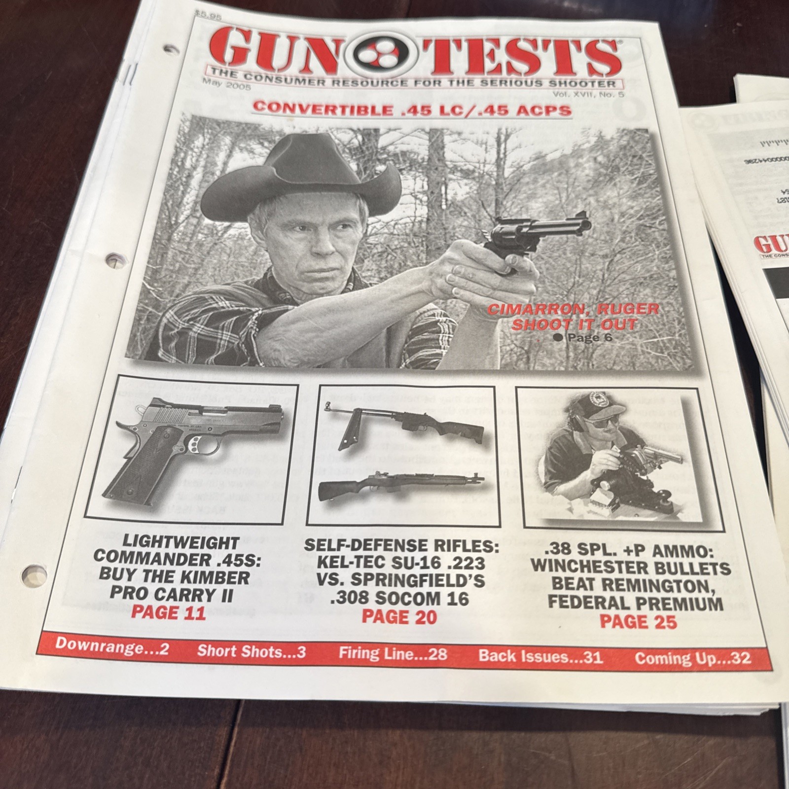 2005 Gun Tests The Consumer Resource For Serious Shooter- Volumes 1-12