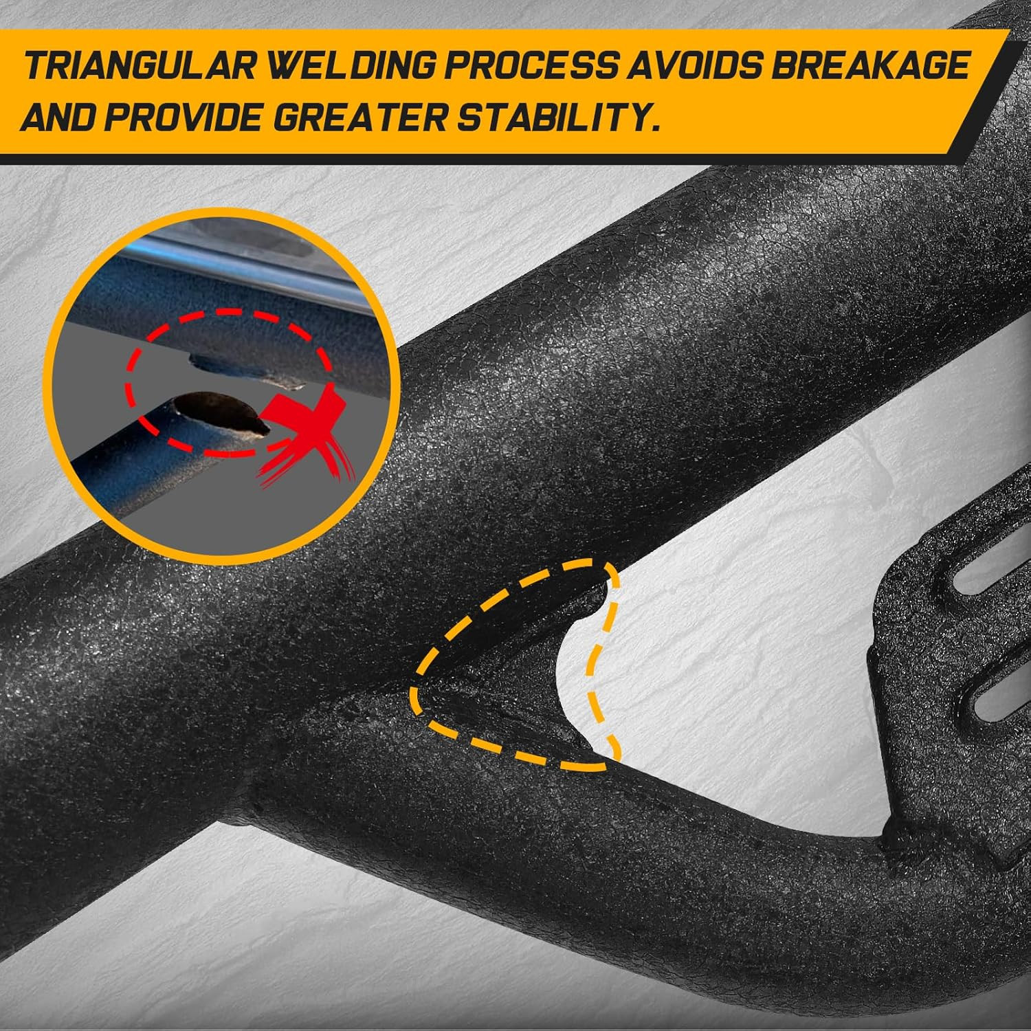 Running Boards Compatible with 2007-2021 Toyota Tundra Double Cab. Black Tundra