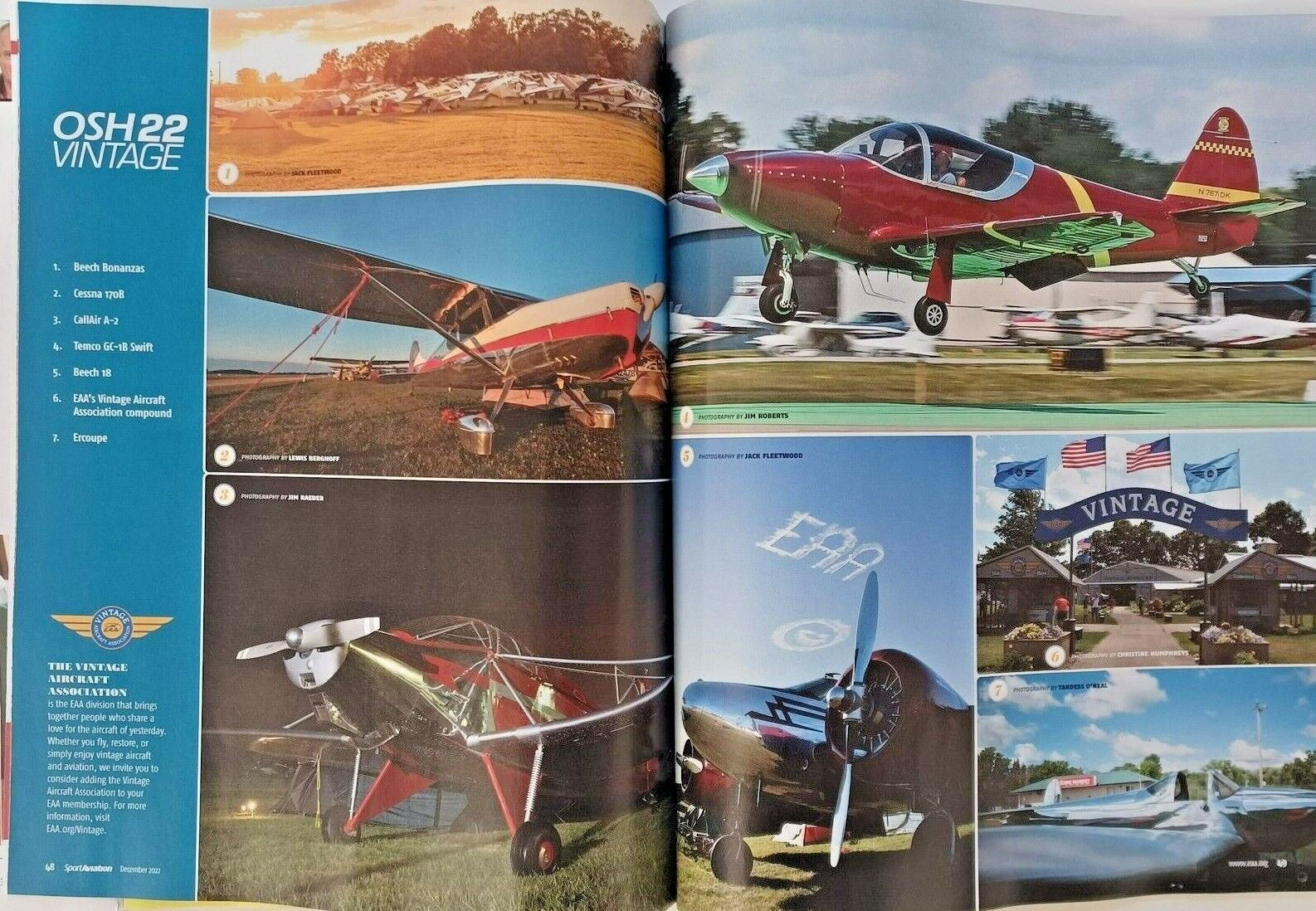 EAA Sport Aviation Magazine 2023,2022,2021,2020,2019 The Spirit of Aviation