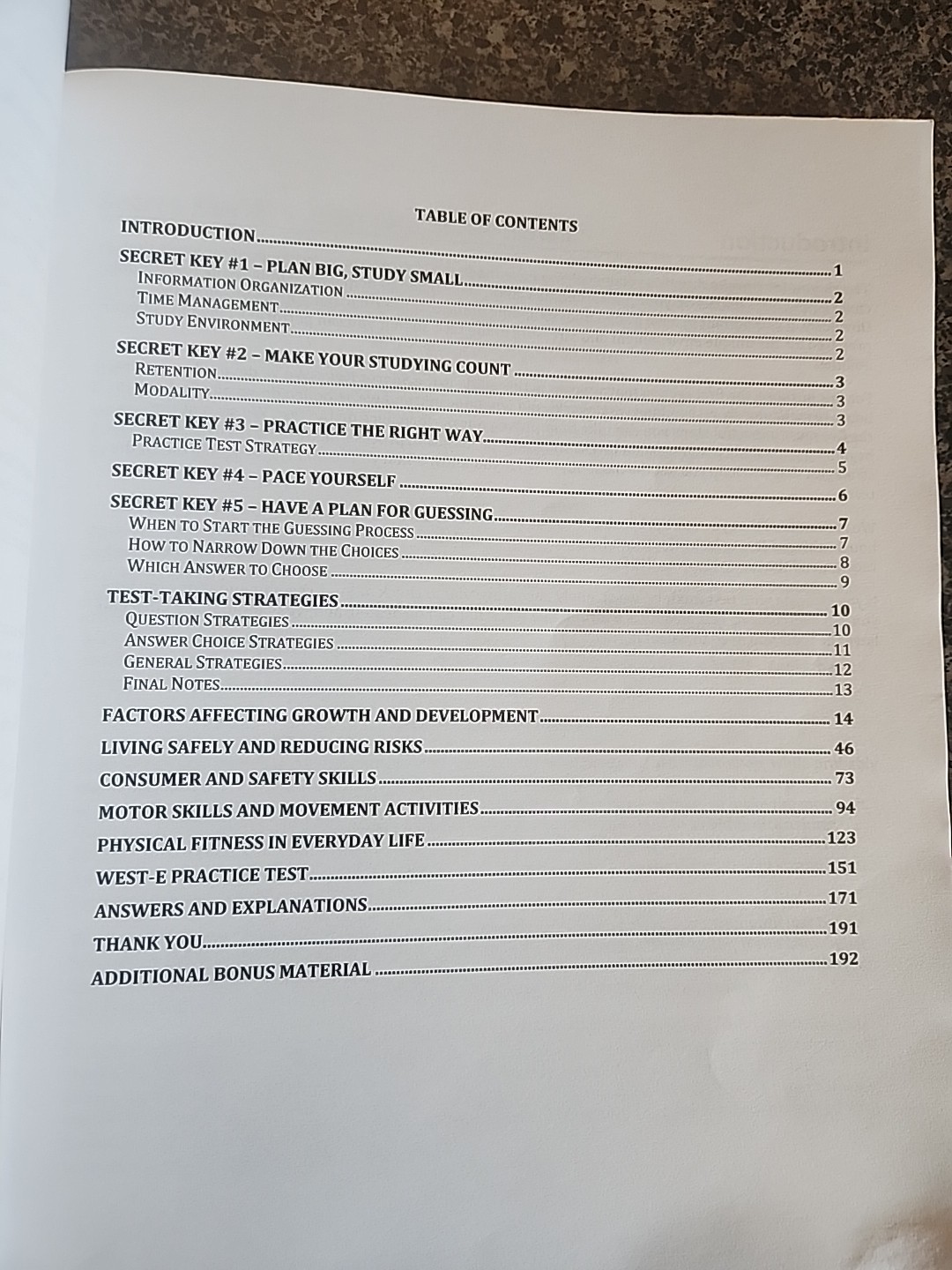 WEST-E Health/Fitness (029) Secrets Study Guide