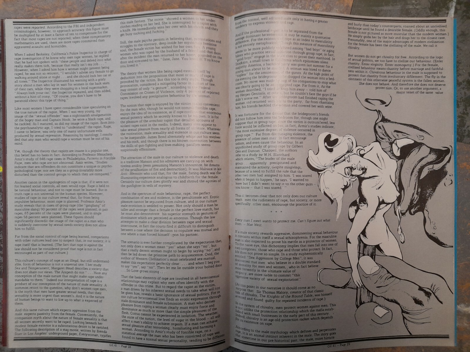 Oz magazine No 41 Crime And Conspiracy