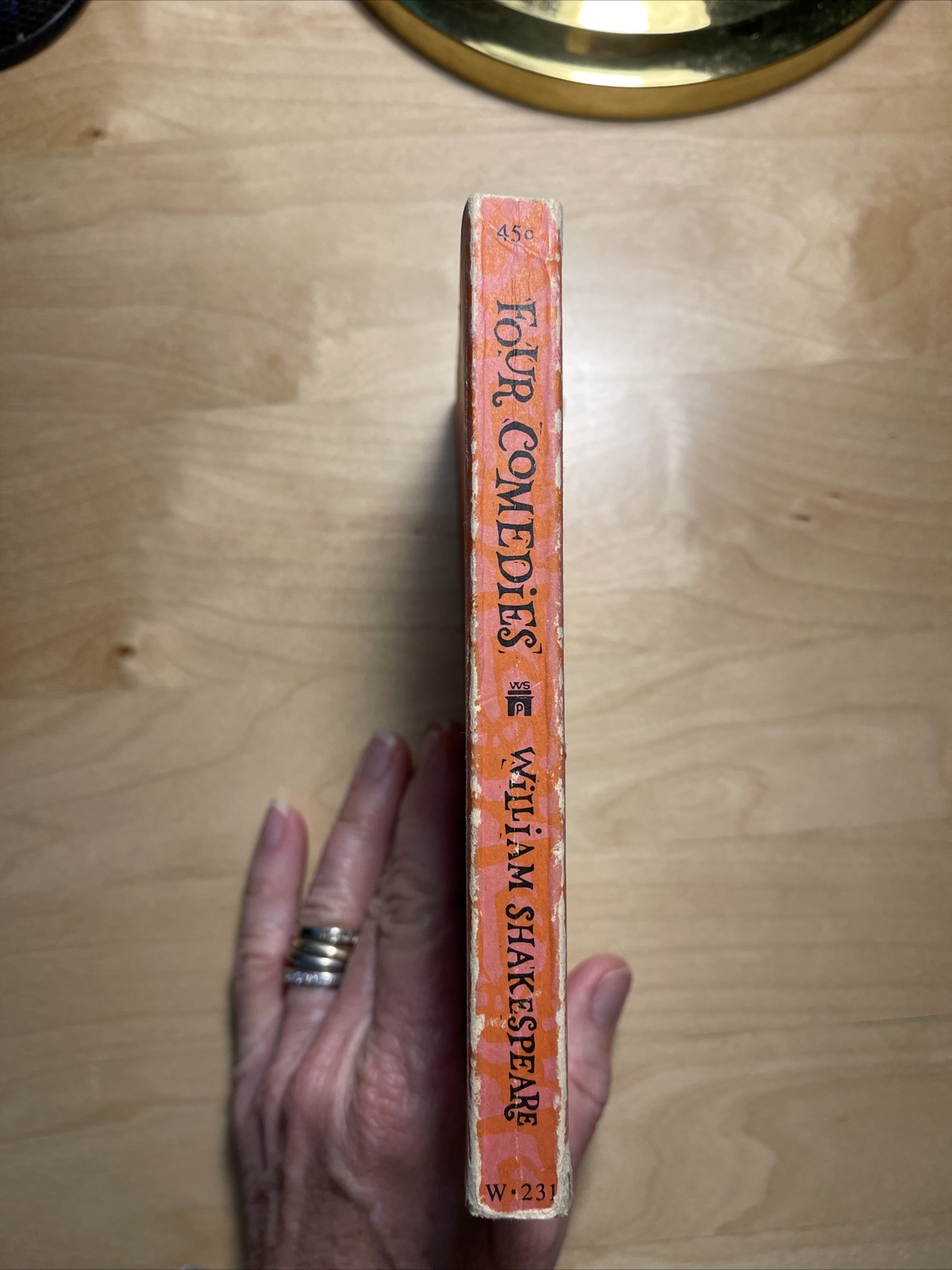 Four Comedies by William Shakespeare Vint 1960 Washington Sq. Press * F. Banbury