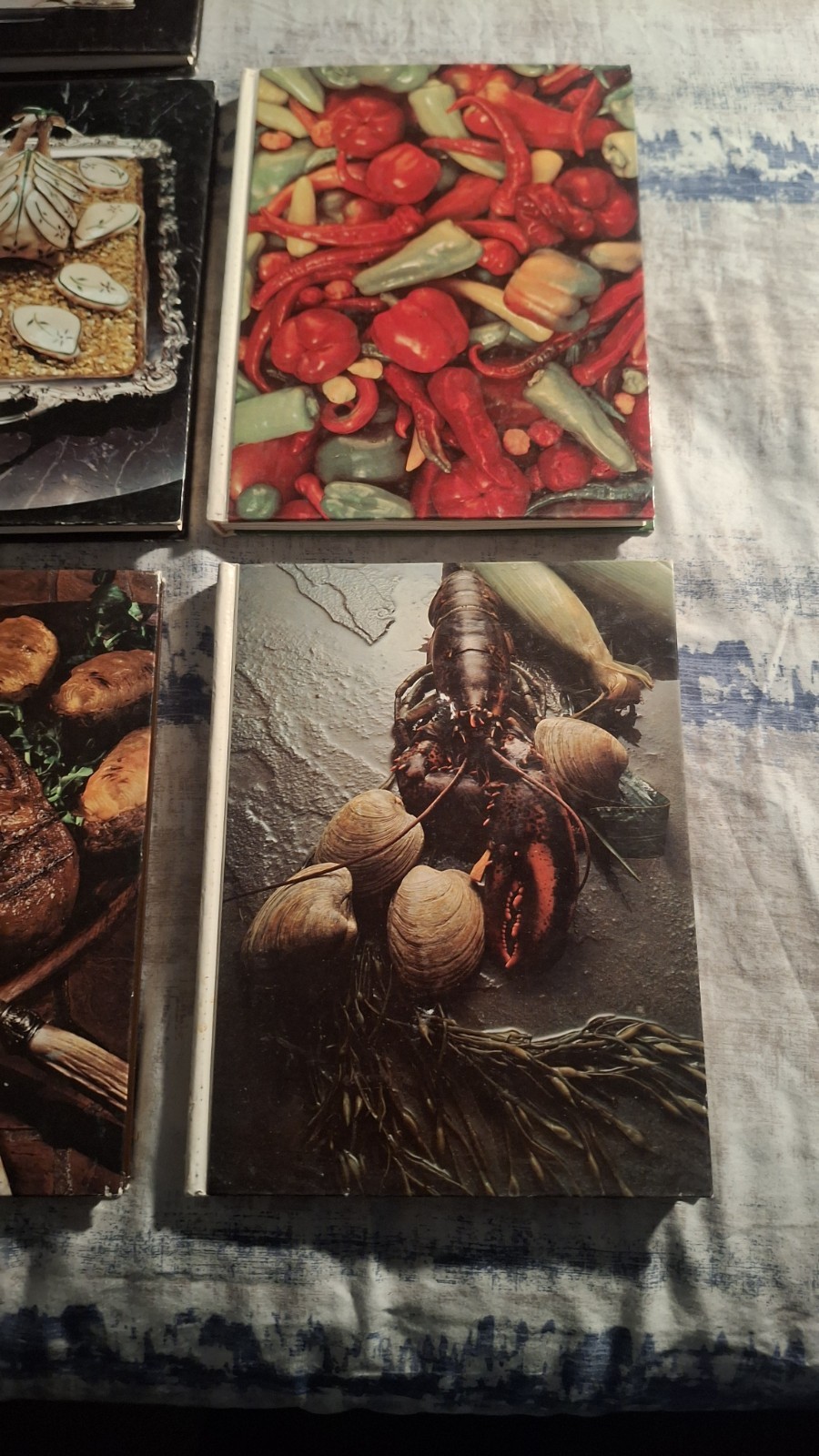 (7)Time-Life Foods of the World American Cooking Hardcover Cookbook Lot, Volumes