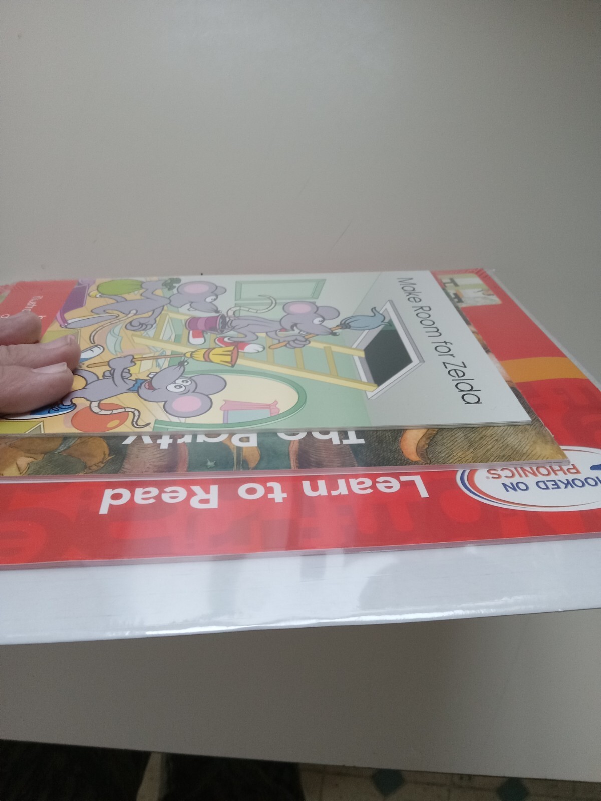 NEW SEALED HOOKED ON PHONICS LEARN TO READ – MAKE ROOM FOR ZELDA