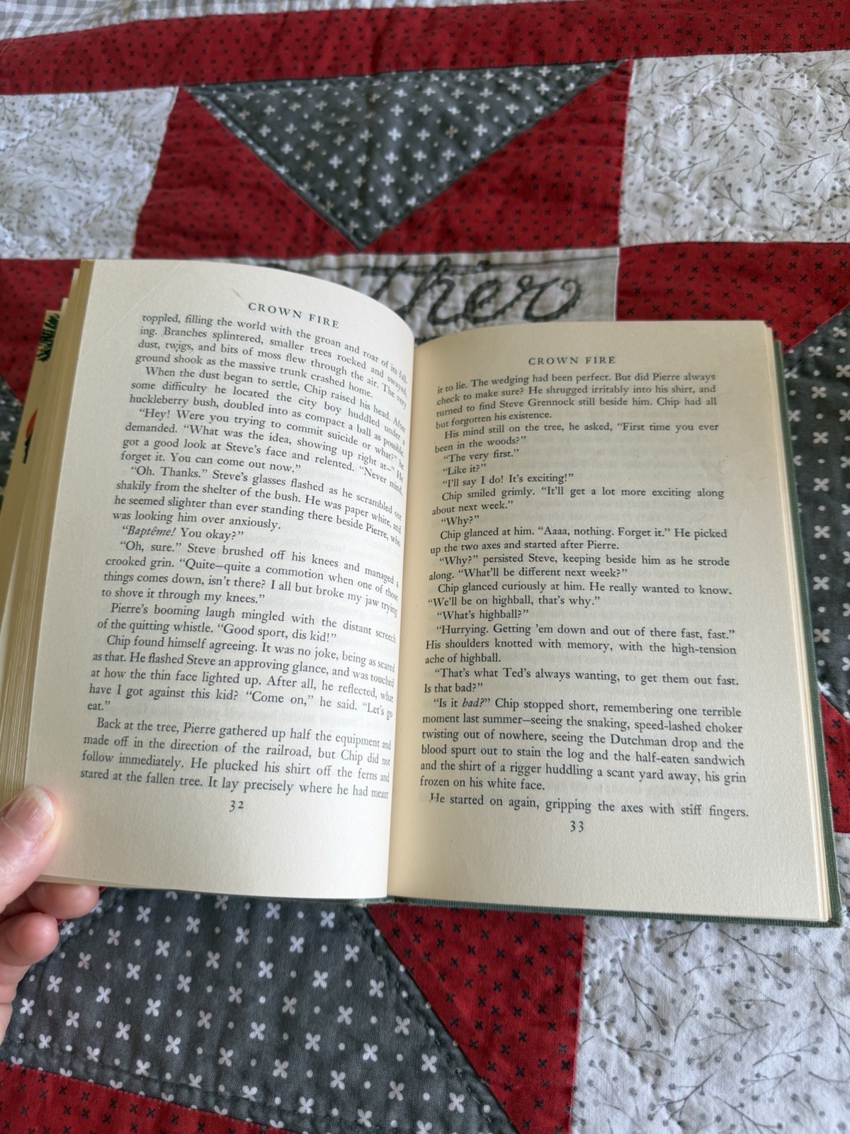 Crown Fire, Eloise Jarvis McGraw, 1951 Hardcover Vintage Children’s Book
