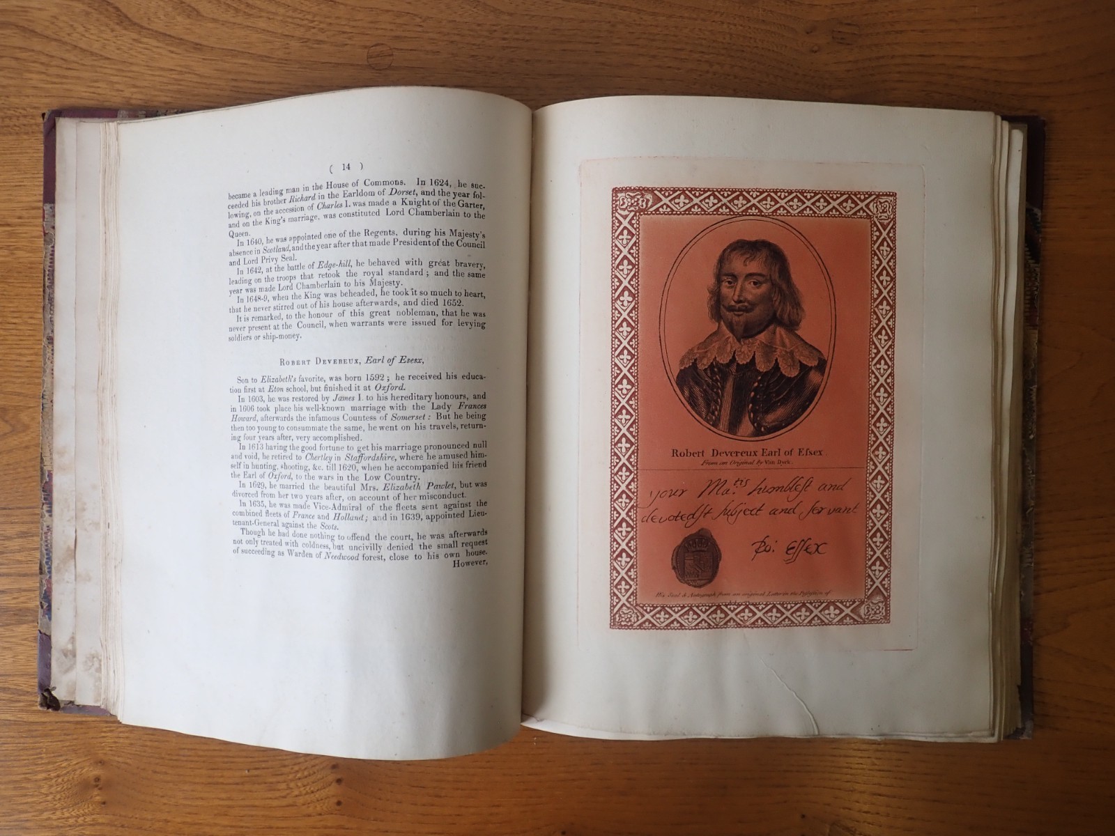 British Autography J Thane limited edition