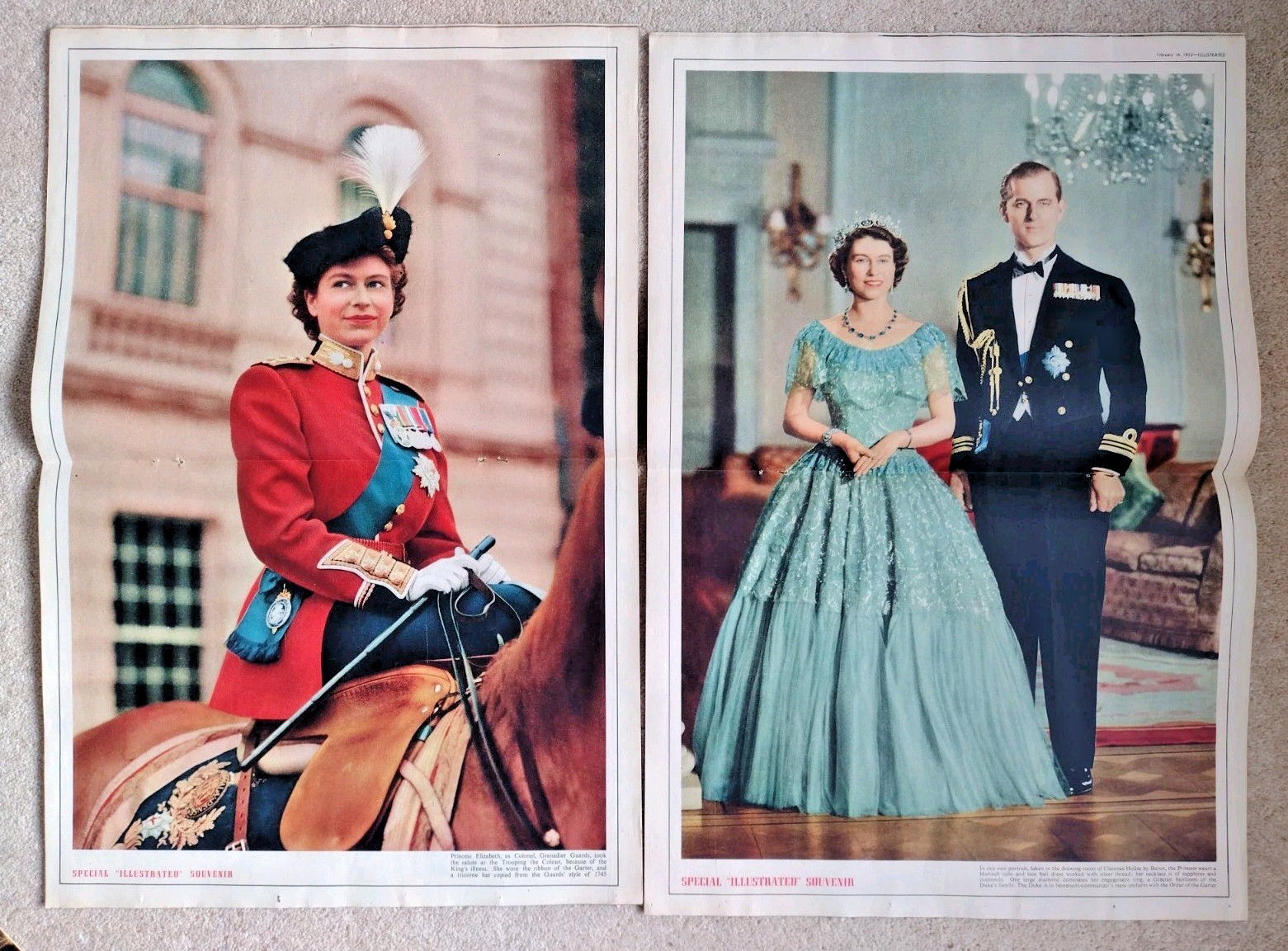 Illustrated magazine Jan-Mar 1952 x9: Elizabeth The Girl Born to be Queen +++