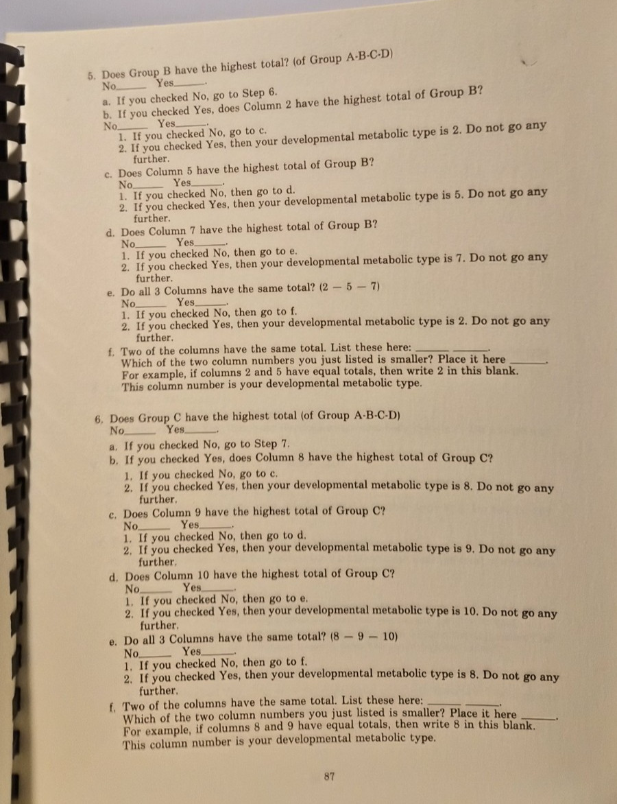 Dr. Kelley’s Self Test: W. D. Kelley Very Good/Spiral (see photos:)