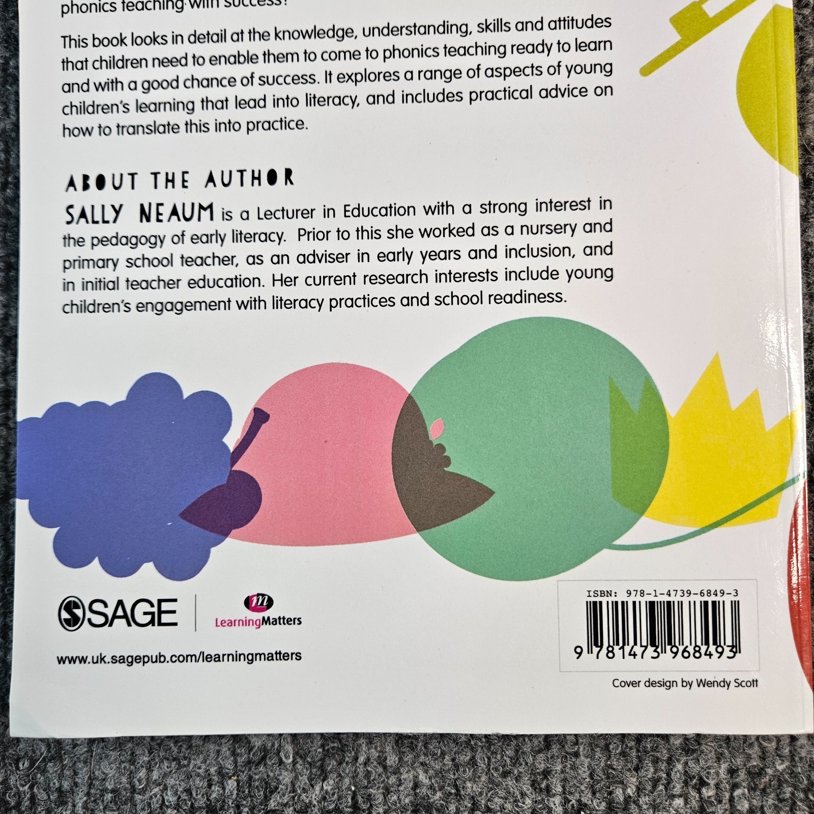 What Comes Before Phonics? Sally Neaum Early Literacy Teaching Education PB