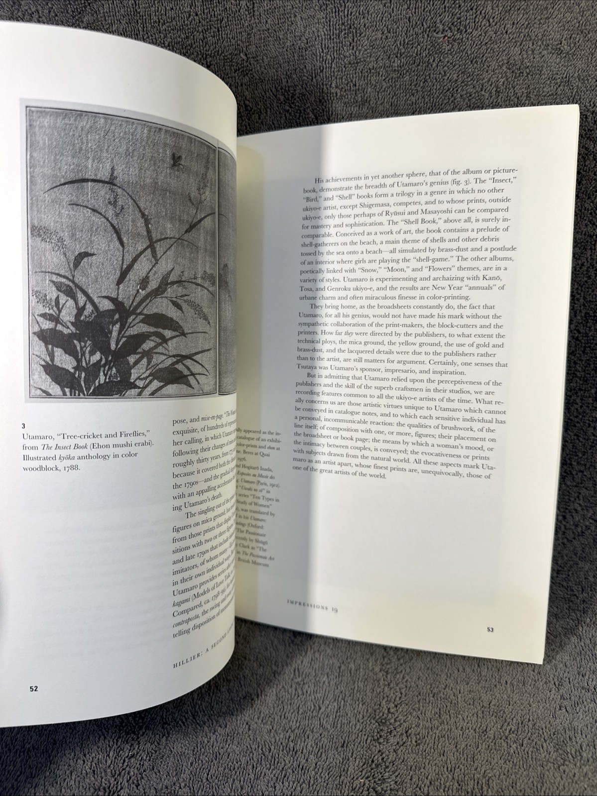 Impressions The Journal Of The Ukiyo E Society of America 1997 Paperback #19