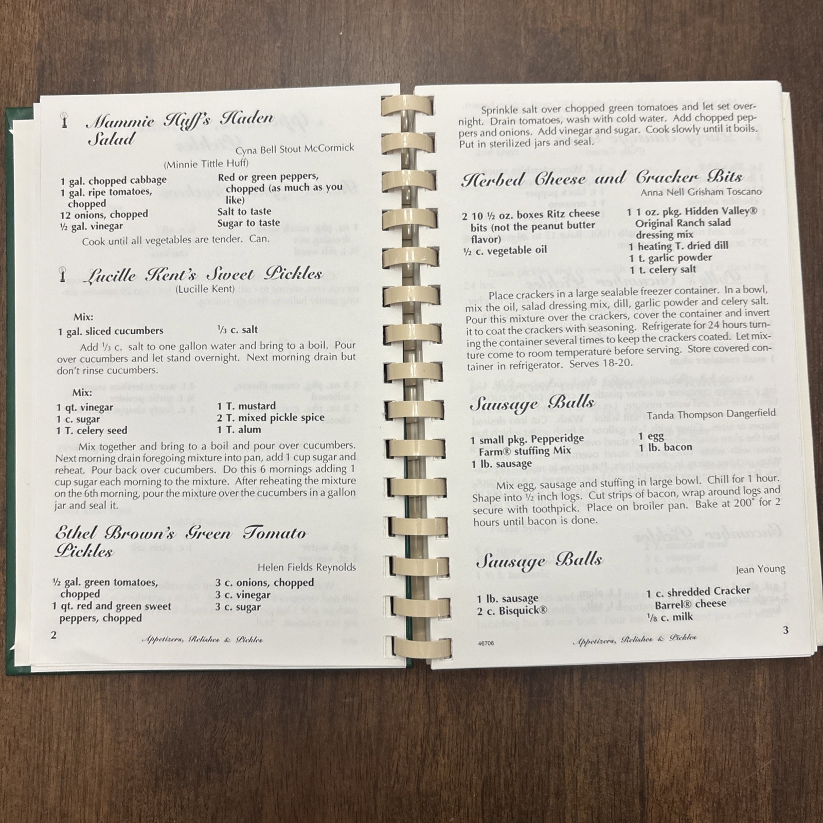 Cookbook Historical Recipes of Granville Tennessee TN Recipes 144 Pages