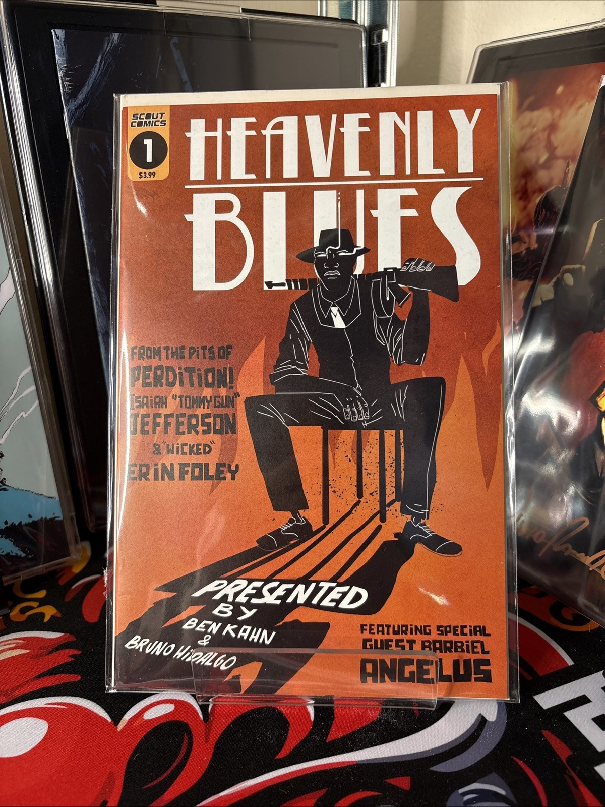 Heavenly Blues #1 Scout Comics 2017 NM OPTIONED TV Series! HOT! Ben Kahn 2