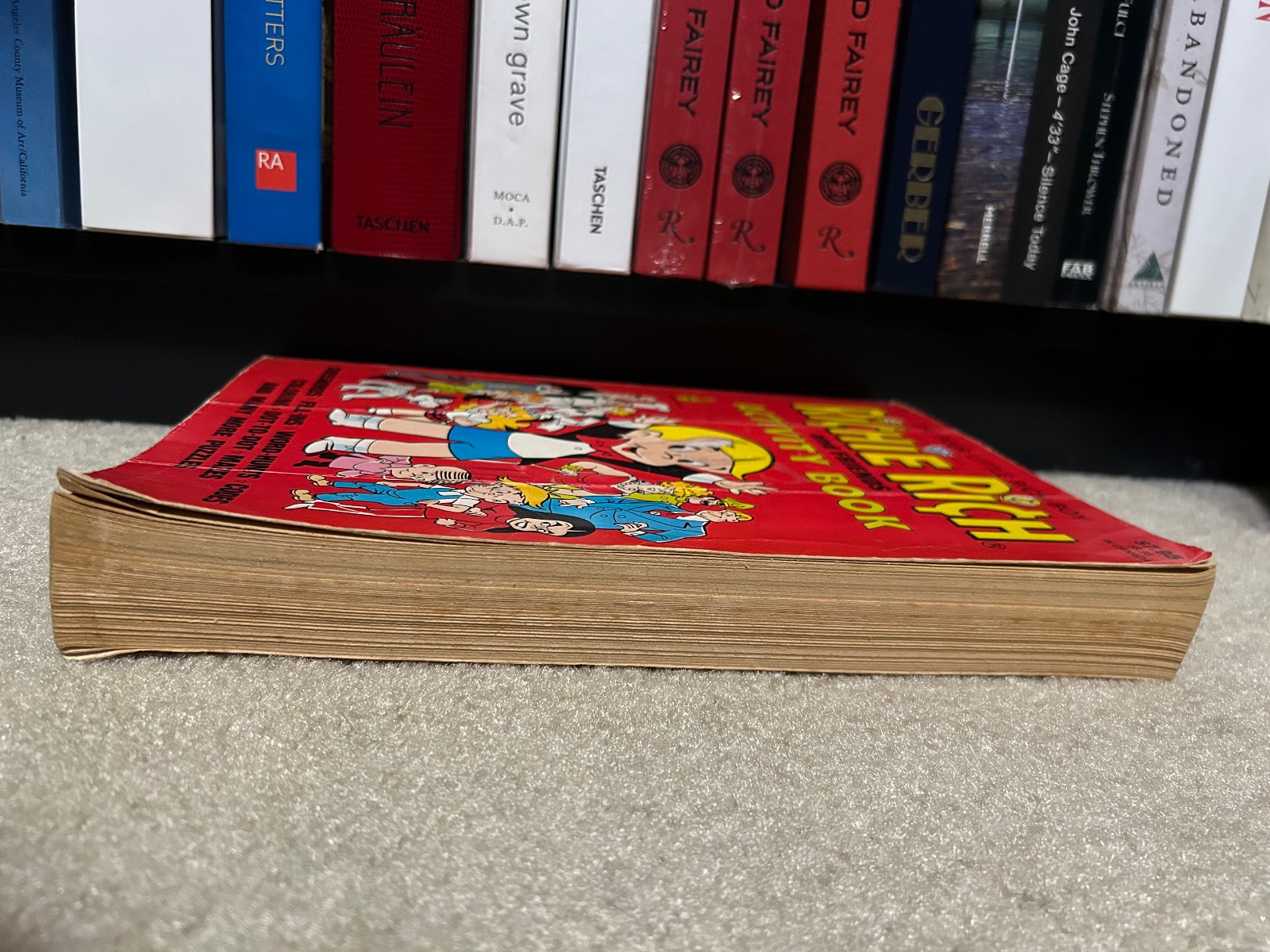 Vintage RICHIE RICH & FRIENDS ACTIVITY BOOK coloring 1982 431 pages