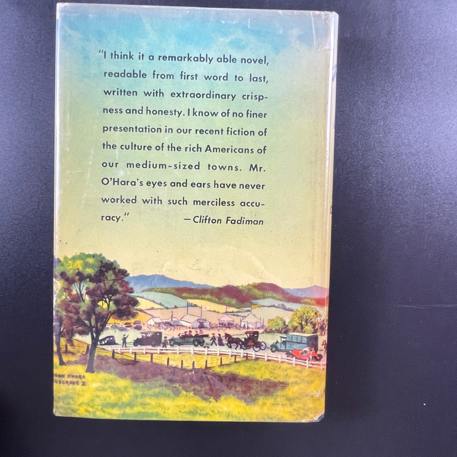 A Rage to Live John O’Hara Random House 1949 1st edition Fourth Printing